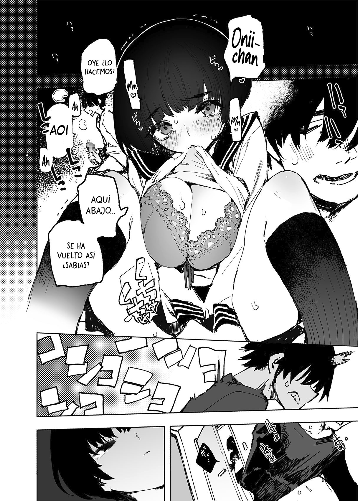 [Hyoco Road (Hyocorou)] Ichinengo, Ore no Ko o Haramu Imouto no Kiroku. - Este es un registro de cómo mi hermana concibió a mi hijo. [Español] [Traducciones necesarias] [Digital] 이미지 번호 10