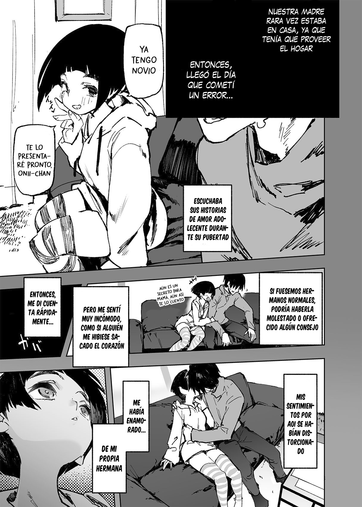 [Hyoco Road (Hyocorou)] Ichinengo, Ore no Ko o Haramu Imouto no Kiroku. - Este es un registro de cómo mi hermana concibió a mi hijo. [Español] [Traducciones necesarias] [Digital] 이미지 번호 15