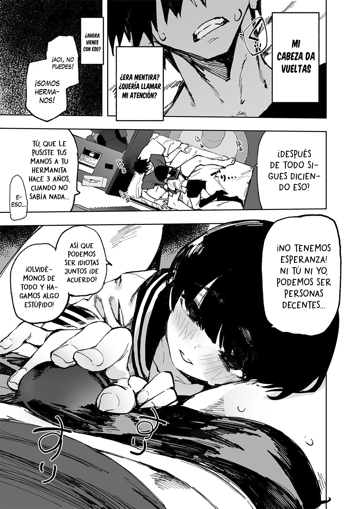 [Hyoco Road (Hyocorou)] Ichinengo, Ore no Ko o Haramu Imouto no Kiroku. - Este es un registro de cómo mi hermana concibió a mi hijo. [Español] [Traducciones necesarias] [Digital] 이미지 번호 17