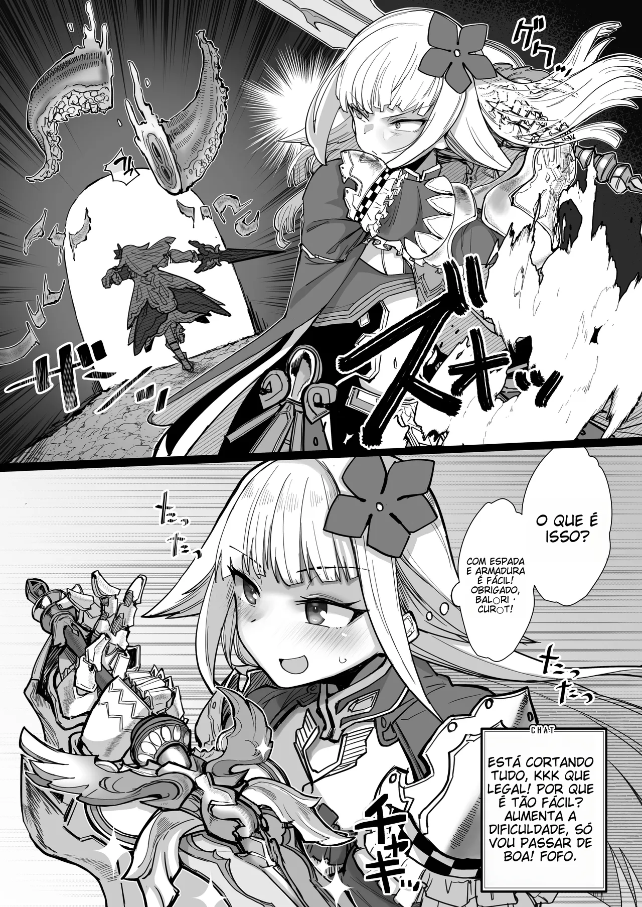 [30min-5000yen (Kagami Uekusa)] Niji Ero Trap Dungeon Bu 1.5  (Lize Helesta) [Portuguese-BR] [Digital] (TR-212) Bildnummer 6