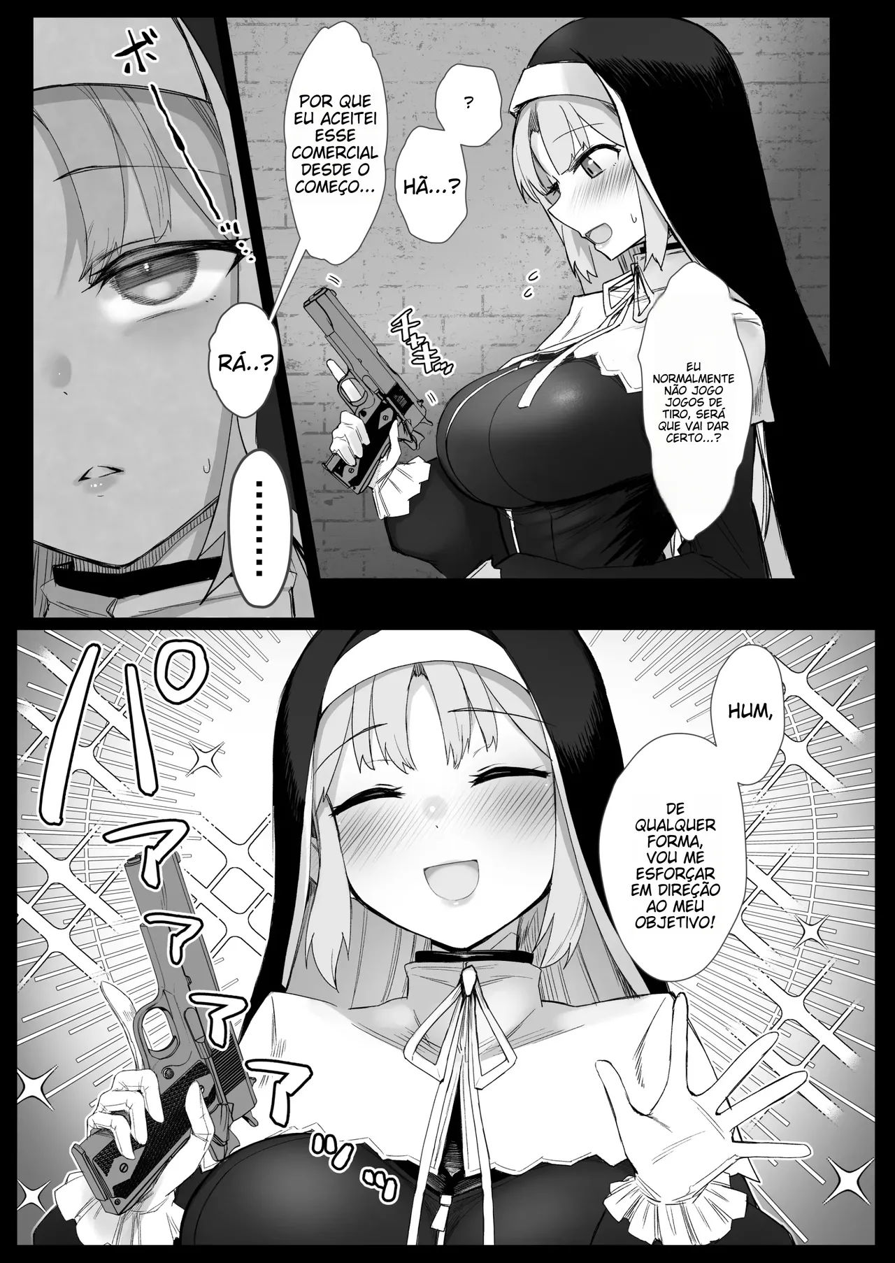 [30min-5000yen (Kagami Uekusa)] Niji Ero Trap Dungeon-bu 4 (Sister Claire) [Portuguese-BR] [Digital] (TR-213) 图片编号 6