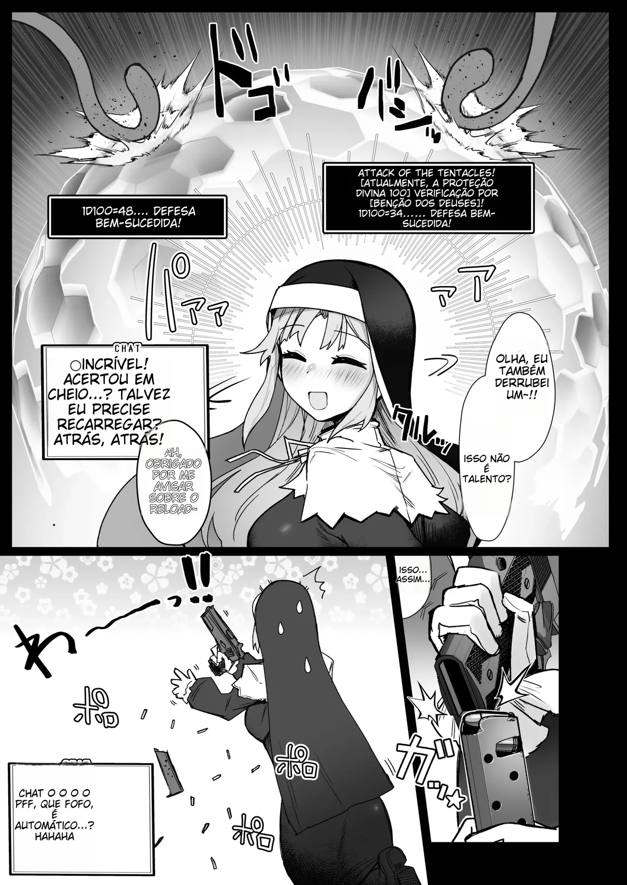 [30min-5000yen (Kagami Uekusa)] Niji Ero Trap Dungeon-bu 4 (Sister Claire) [Portuguese-BR] [Digital] (TR-213) 图片编号 8