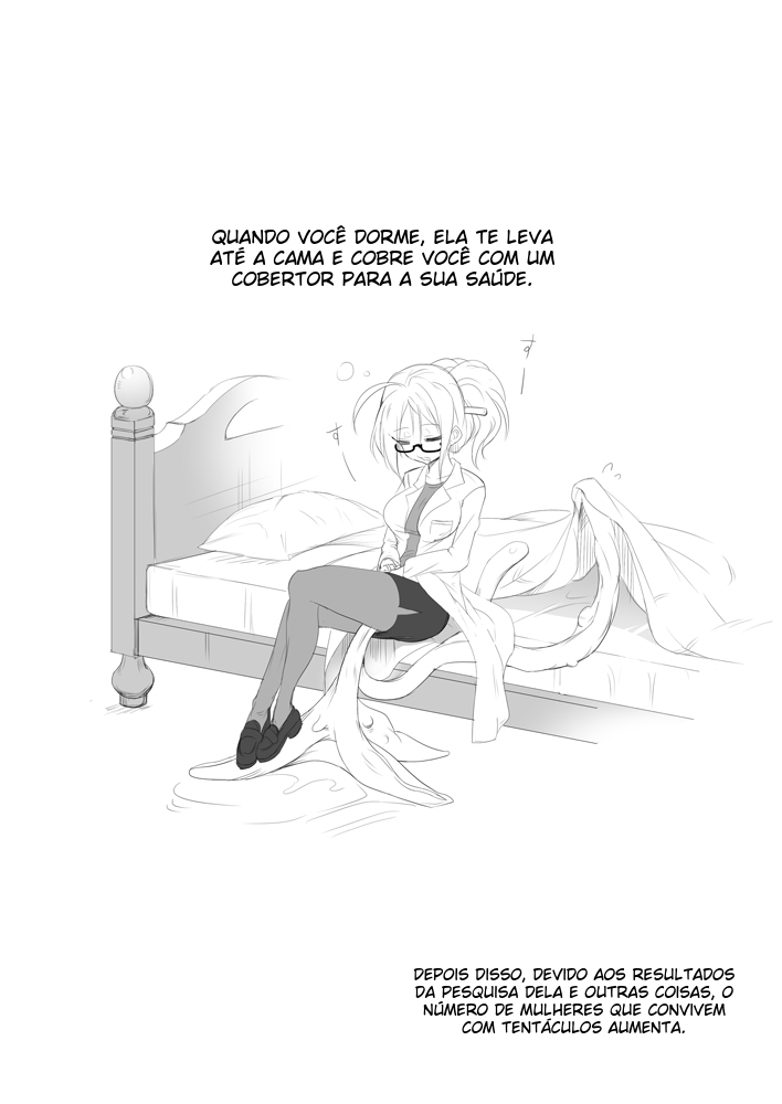 [Yana] Shokushu to Issho ni Nakayoku Kurasou! [Decensored] [Portuguese-BR] (TR-215) Bildnummer 6