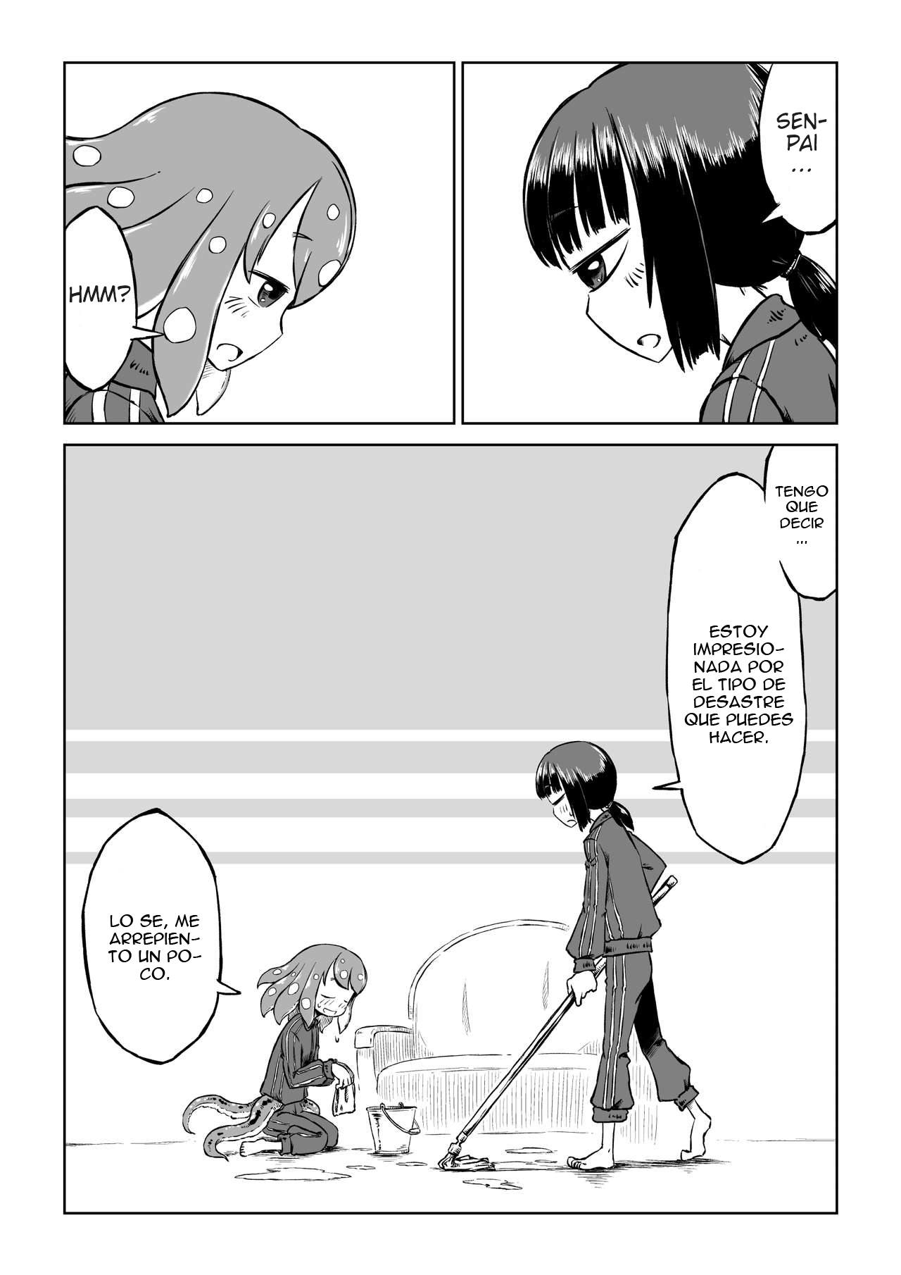 [Sondake. (SoN)] Tako Musume to Tangan Musume ga XX Suru dake. [Spanish] [m2mwk2] [Digital] image number 18