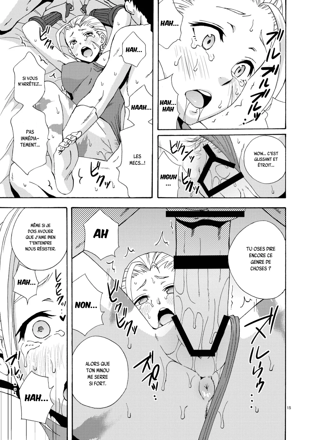 [Gyotaku (Coelacanth)] CAT'S STRIKE (Street Fighter) [French] {SAXtrad} [Digital] numero di immagine  15