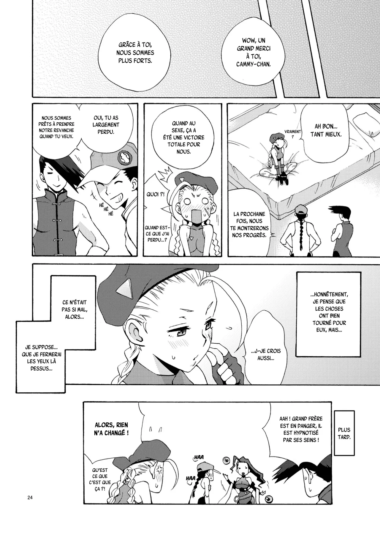 [Gyotaku (Coelacanth)] CAT'S STRIKE (Street Fighter) [French] {SAXtrad} [Digital] numero di immagine  24