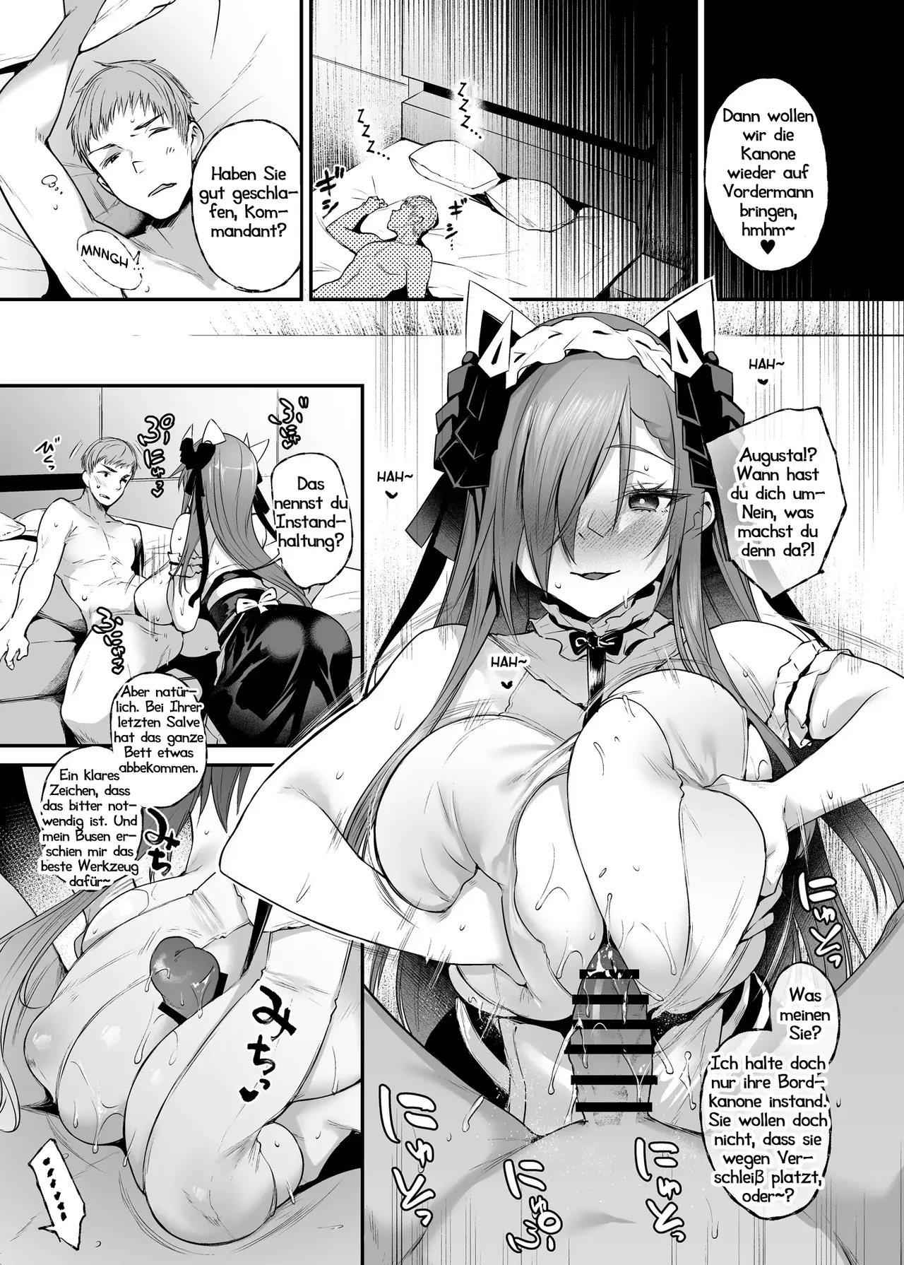 [Mata Ashita. (Oohira Sunset)] August Shitai Koto Saretai Koto | Sadistisches Verlangen (Azur Lane) [German] [Haigen] [Digital] Bildnummer 14