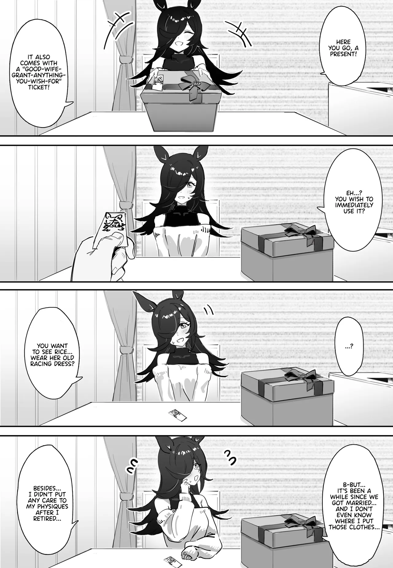 [Awei] Ima to Mirai to Zutto Aishiteru Anata | Everlasting Love to You, My Dearest (Uma Musume Pretty Derby) [English] [Pinandhita 論理型] [Decensored] image number 2