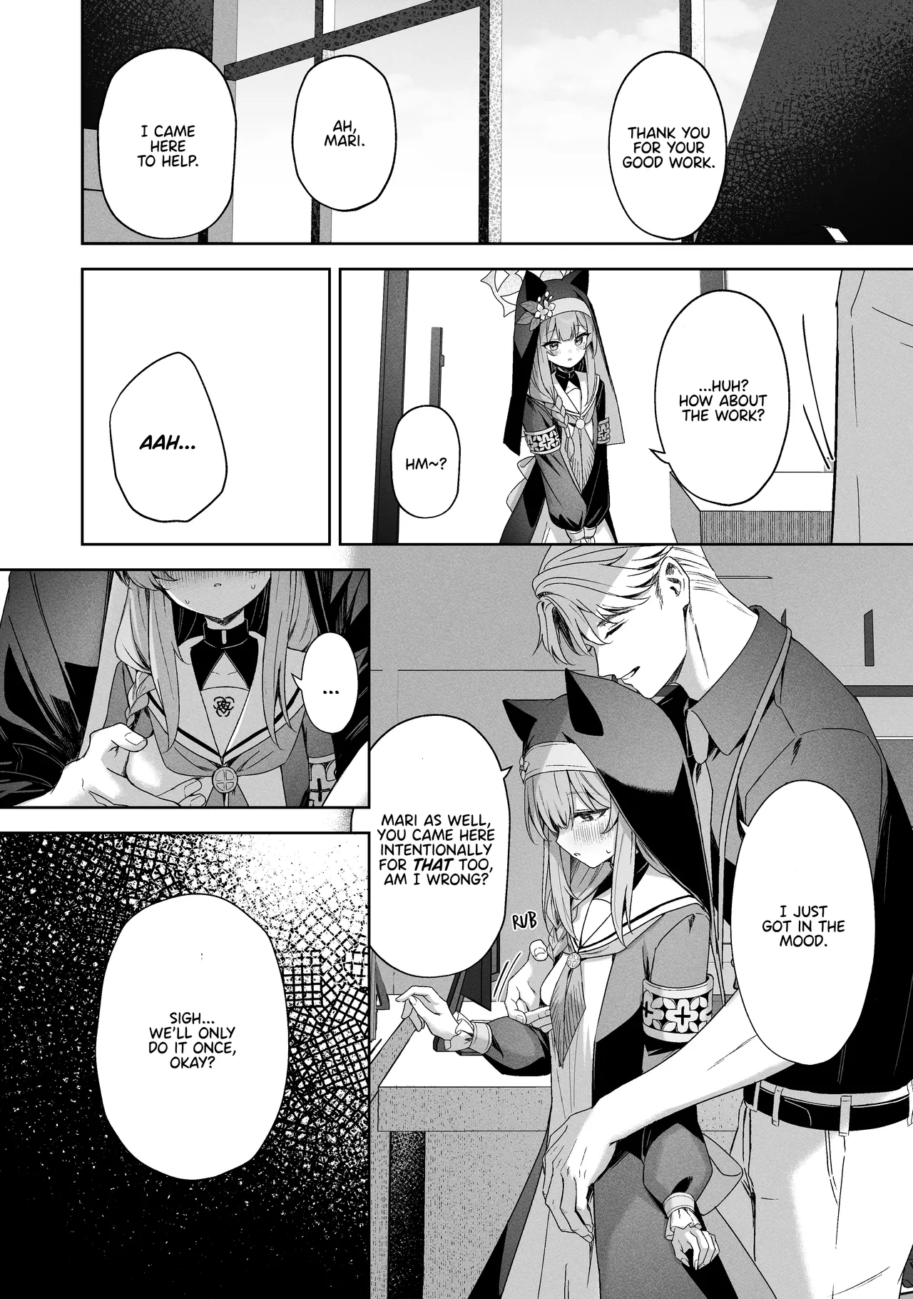 [HIGH:LAND (Takashima Shoa)] Melty Sugar Drop 2 (Sorairo Encore) (Blue Archive) [English] [Pinandhita 論理型] [Digital] image number 34