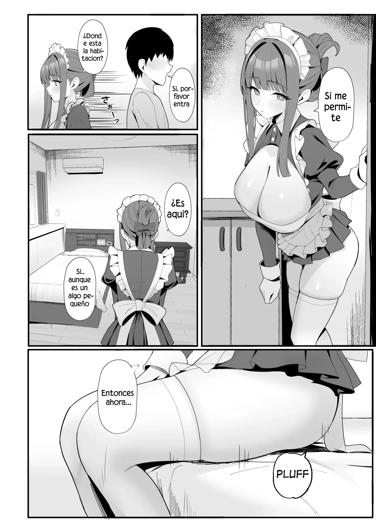 [POTATO BOMB (ONEDOO)] Gohoushi Itashimasu Rental Maid!｜¡Sirvienta de Alquiler A Tu Servicio! [Spanish] [Elpis Eros Traduccion] [Digital] 이미지 번호 3