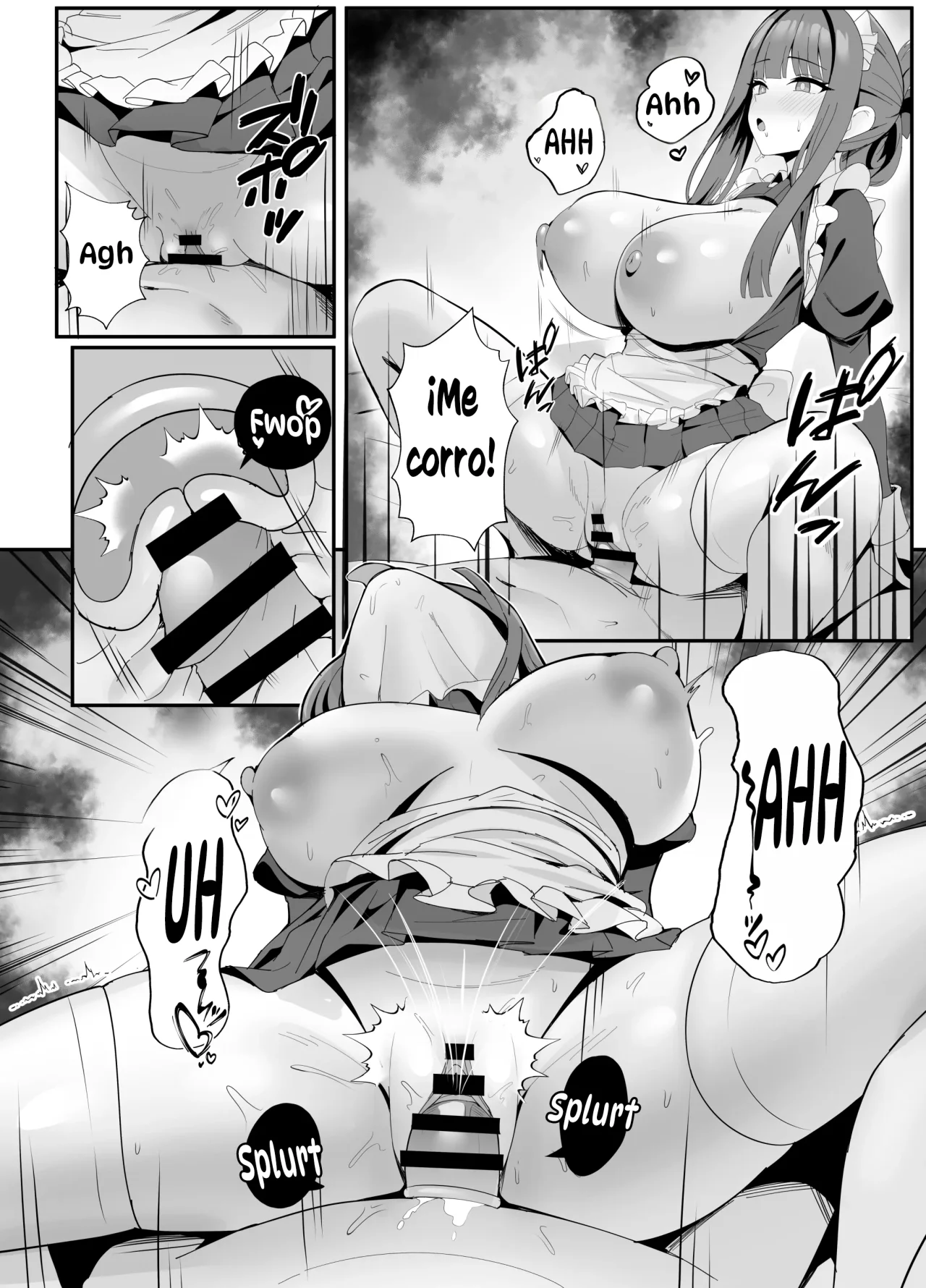 [POTATO BOMB (ONEDOO)] Gohoushi Itashimasu Rental Maid!｜¡Sirvienta de Alquiler A Tu Servicio! [Spanish] [Elpis Eros Traduccion] [Digital] 이미지 번호 17