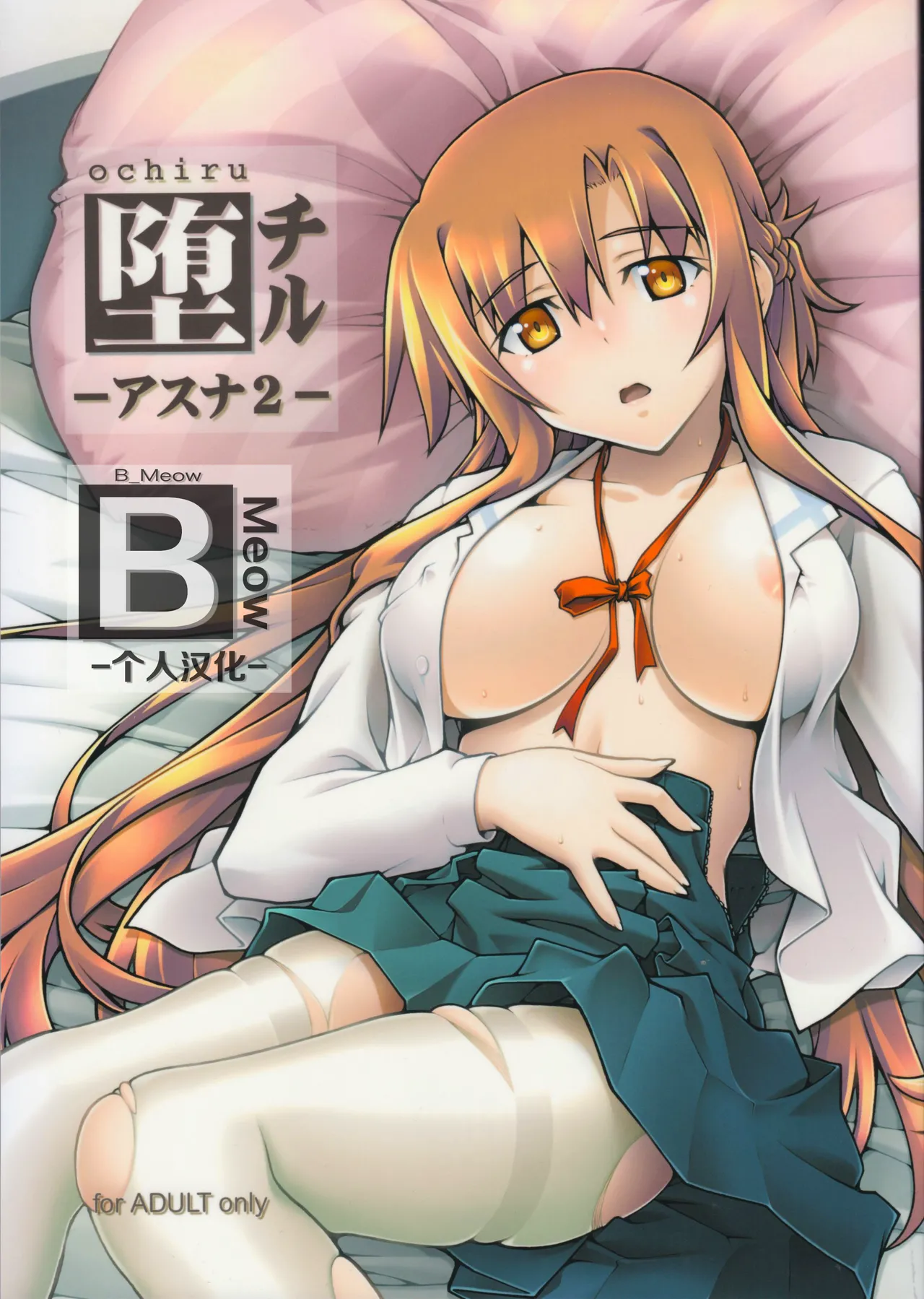 [sandglass (Uyuu Atsuno)] ochiru -asuna2- (Sword Art Online) [Chinese] [B_Meow个人汉化] 画像番号 1