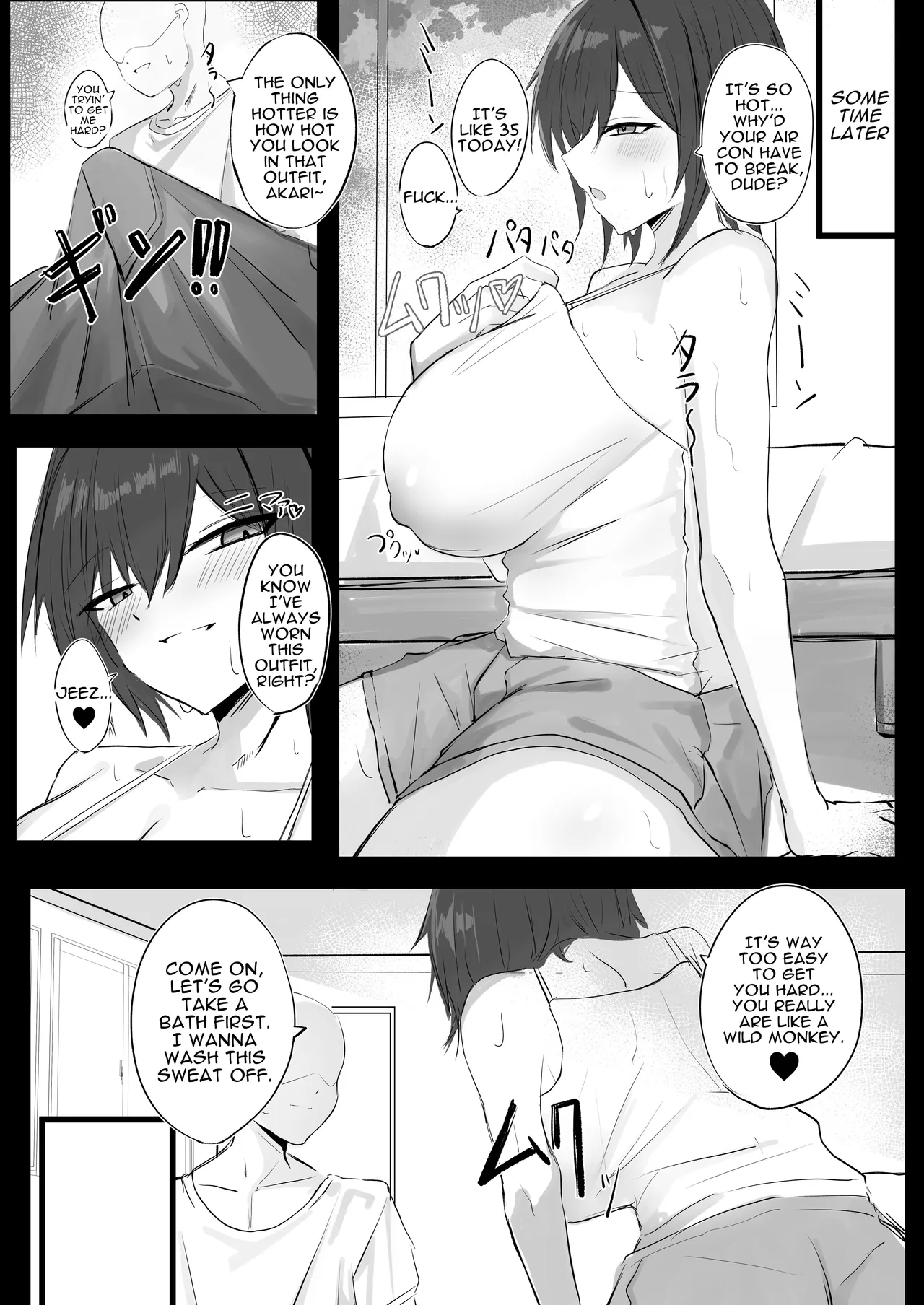 [Aoi Hoshi ni Umareta Dark Angel (Sabajiba Gonhachirou)] Mukashi Otoko da to Omotteta J-Cup Osananajimi to H suru Hon | Sex With My J-cup Bust Friend Who I Used To Think Was A Guy [English] [Darg777 Translations] Bildnummer 20
