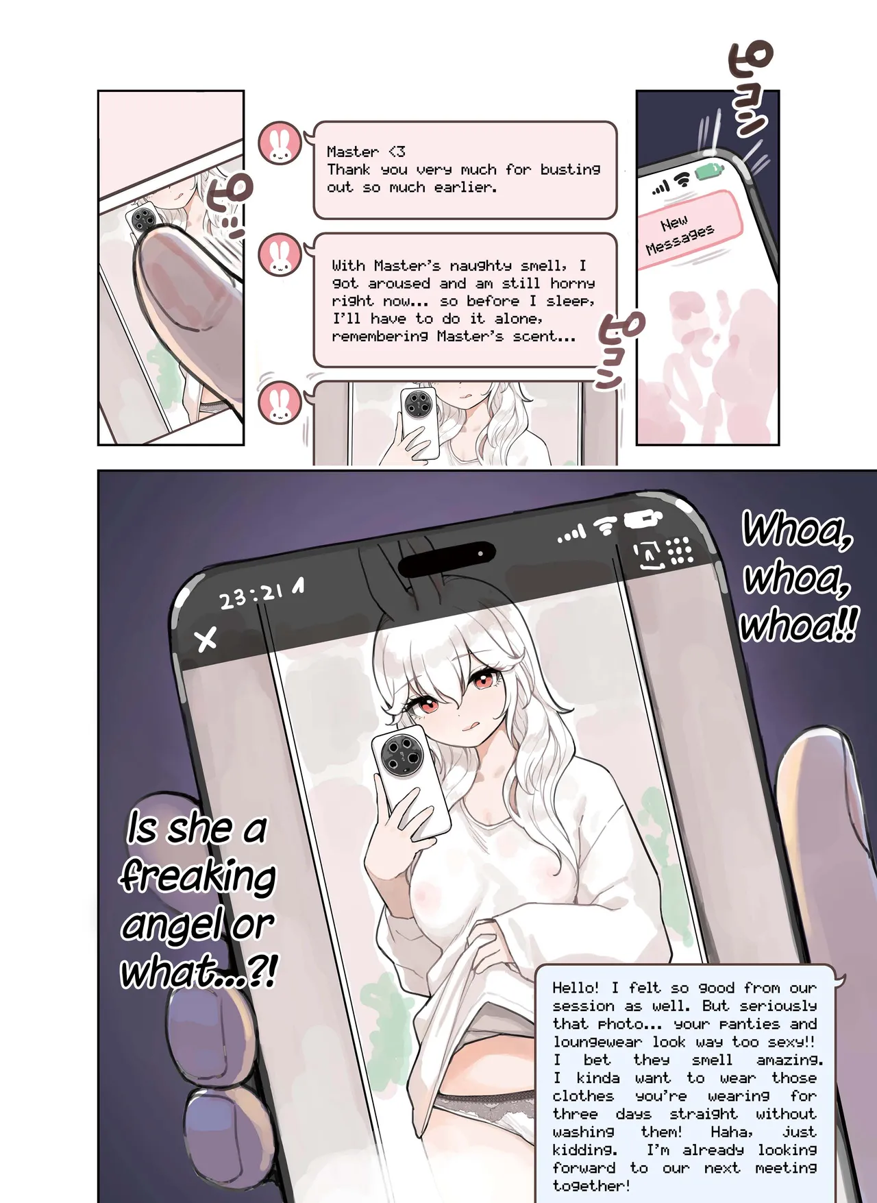 [Fukurasuzume (Sunaba Suzume)] The Handjob Parlor’s Most Popular Kemomimi Girl (Part 1 of 3) [English] [Your Deer Friends Black] numero di immagine  34