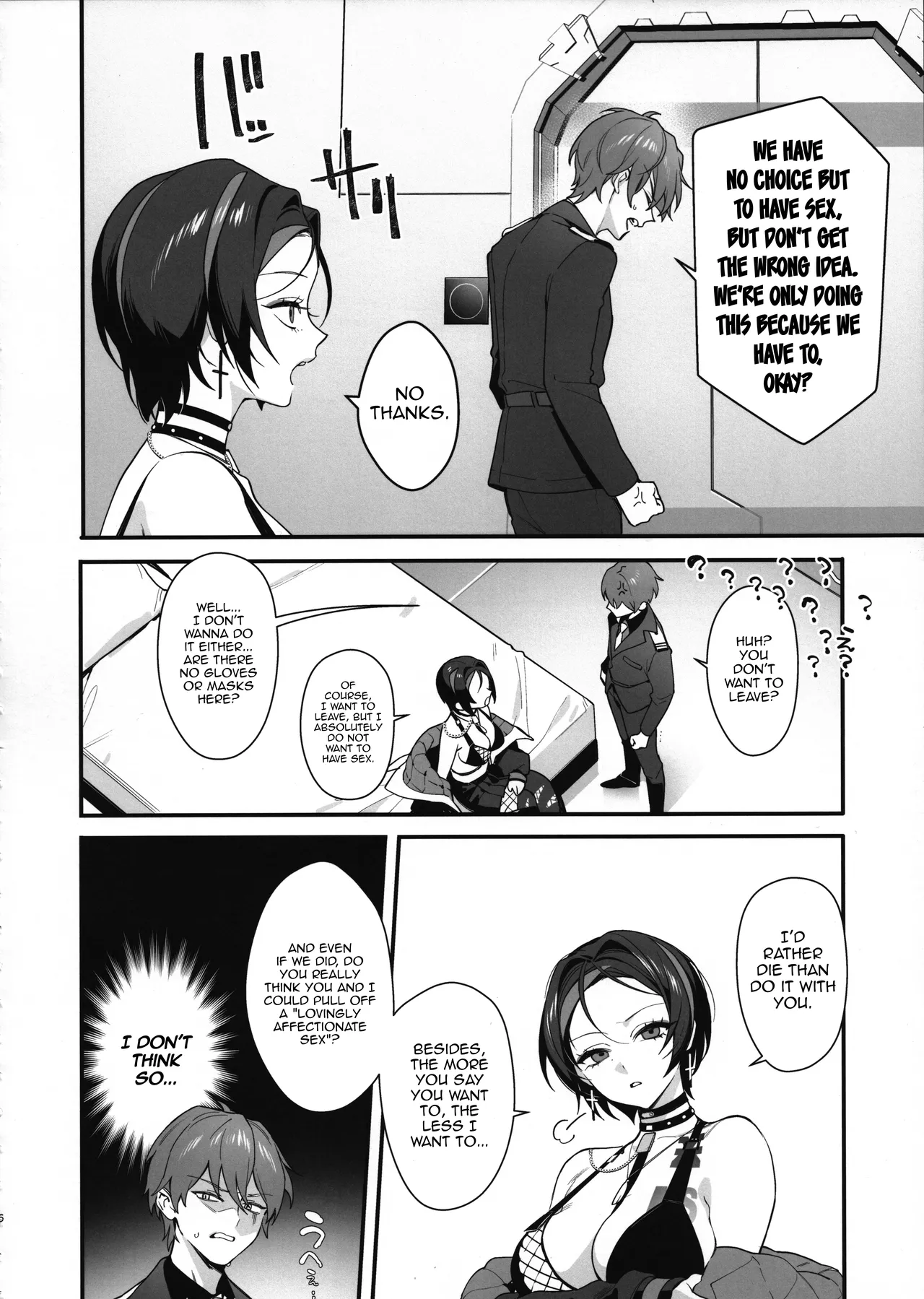 [Shuukyuu Youka (Ohisashiburi)] A Room Where You Can’t Leave Unless You Have Lovey-Dovey Sex (Goddess of Victory: NIKKE) [English] [2025-08-20] [LunaticSeibah] image number 5