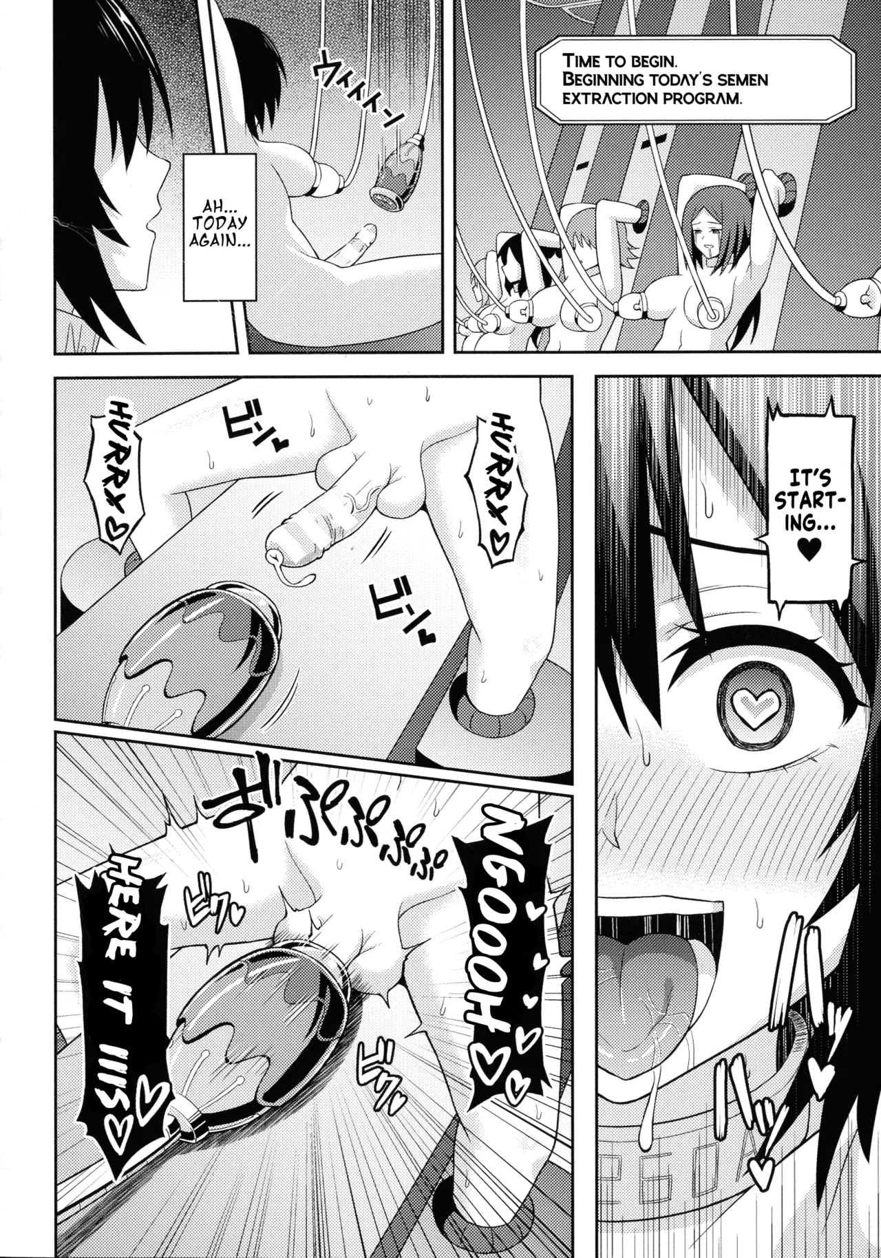 [Hitsumabushi] Chingularity ~Futanari Sakusei Shussan Koujou~ | Chingulariy ~Futanari Semen Milking and Birthing Factory~ (2D Comic Magazine Futanari Ningen Bokujou Sakusei & Naedoko Heroine Tairyou Nyuuka! Vol. 2) [Digital] [English] (Pangean) image number 20