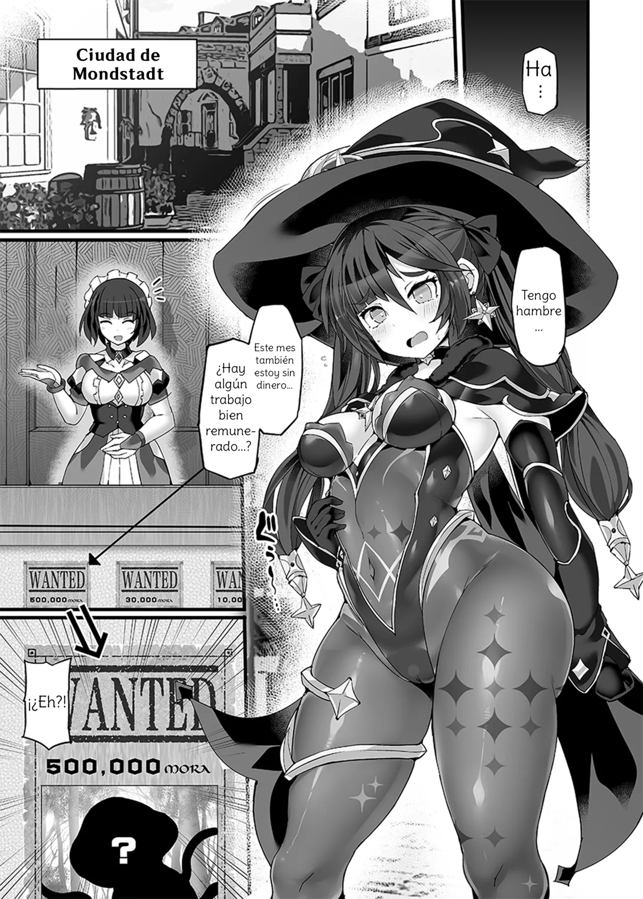 [Stapspats (Hisui)] Idainaru Senseijutsushi no Watashi ga Kinokon Gotoki ni Makeru Hazu ga Arimasen. | No hay forma que yo, la gran Astróloga, pueda ser derrotada por un Hongo. (Genshin Impact) [Spanish] [Digital] Bildnummer 4