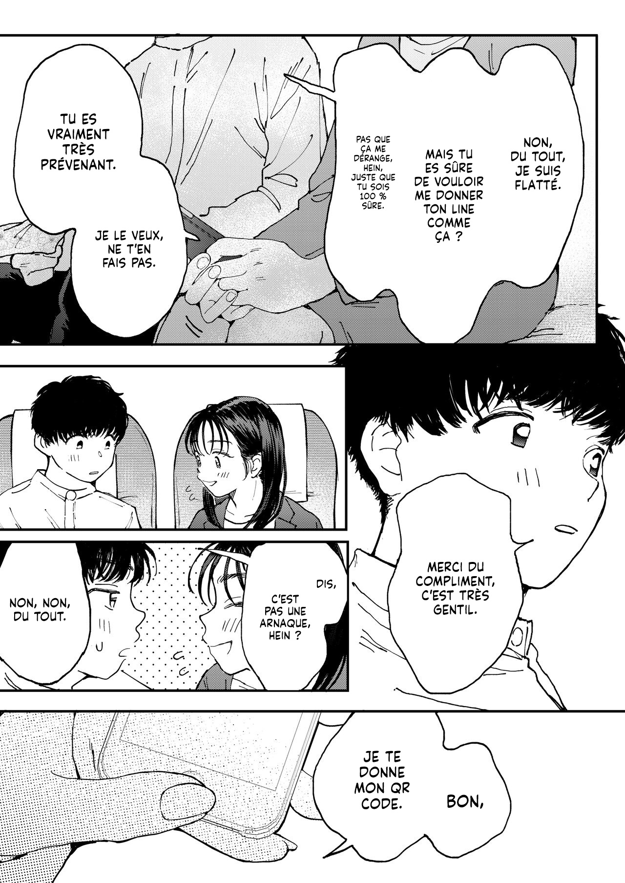 [Denbu Momo] Muramura OL-san wa Hikouki no Naka demo Seiyoku o Mitashitai | Une jeune Femme veut assouvir son Fantasme dans un avion [French] [Lopxi] [Digital] 画像番号 10