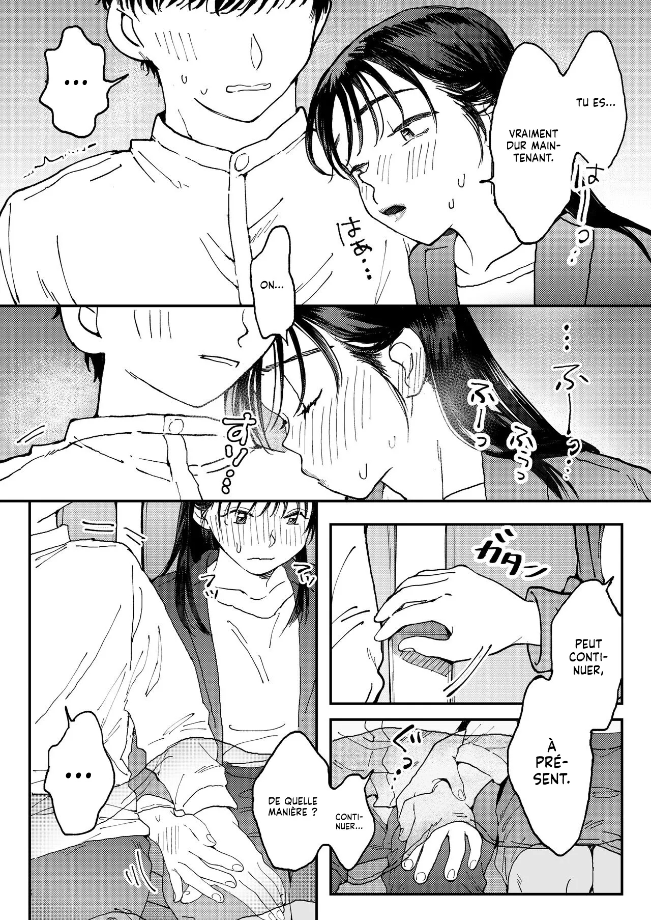 [Denbu Momo] Muramura OL-san wa Hikouki no Naka demo Seiyoku o Mitashitai | Une jeune Femme veut assouvir son Fantasme dans un avion [French] [Lopxi] [Digital] 画像番号 19