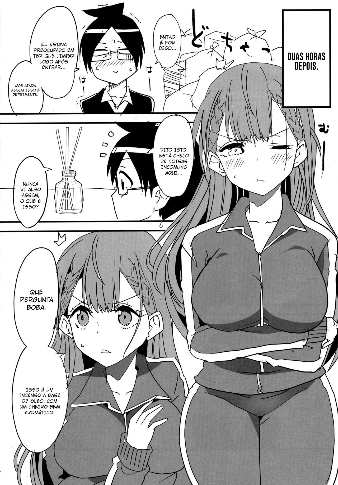 (C96) [BlueMage (Aoi Manabu)] Bokutachi wa Yoru no Benkyou ga Dekinai (Bokutachi wa Benkyou ga Dekinai) [Portuguese-BR] 이미지 번호 3