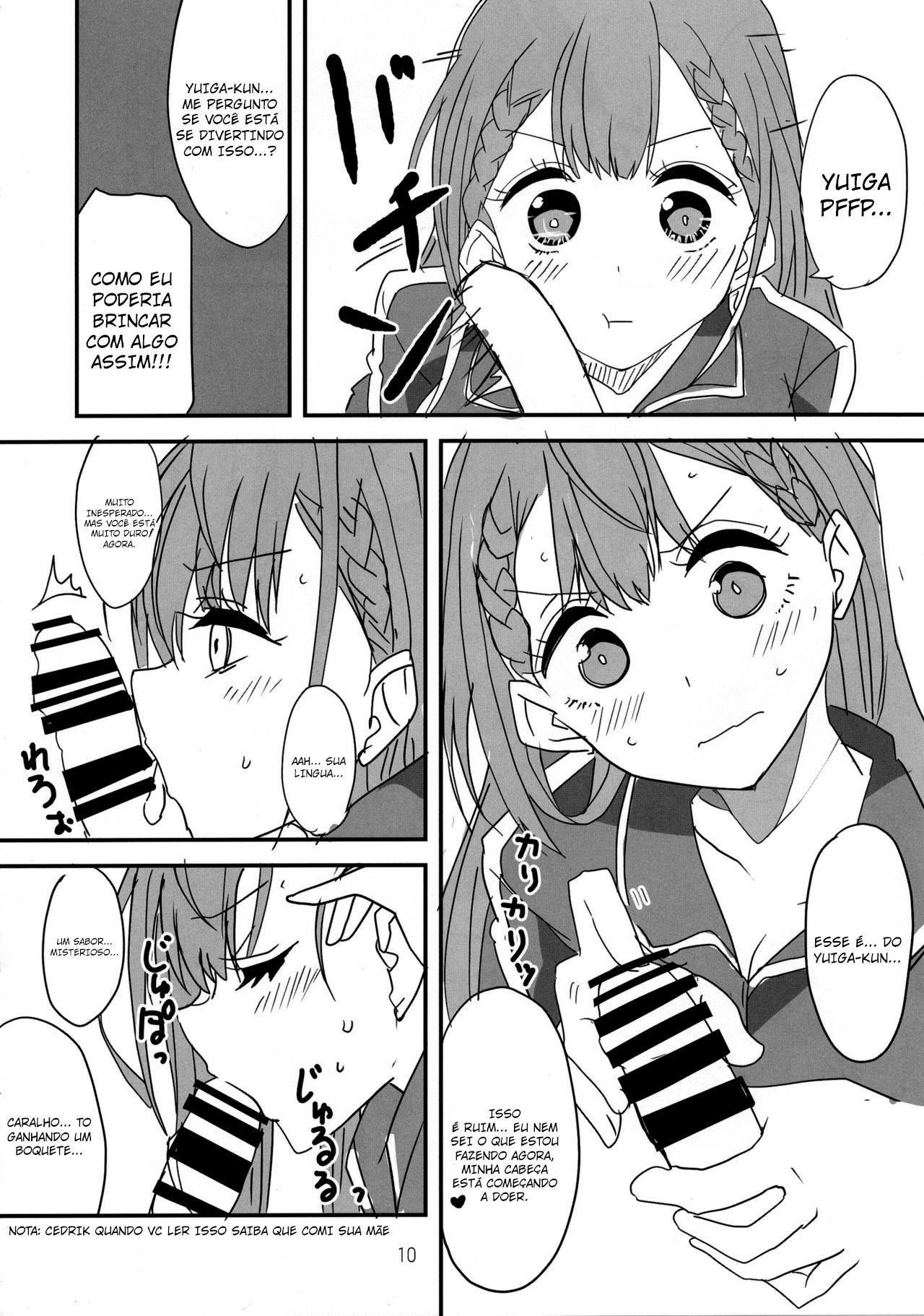 (C96) [BlueMage (Aoi Manabu)] Bokutachi wa Yoru no Benkyou ga Dekinai (Bokutachi wa Benkyou ga Dekinai) [Portuguese-BR] 이미지 번호 7