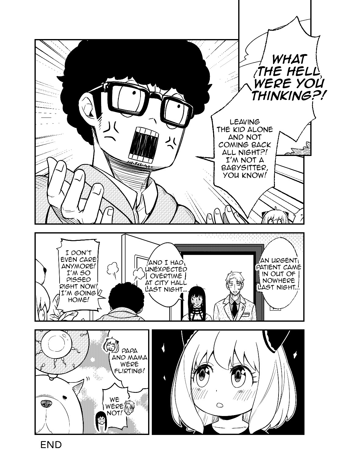 [Neko kuni ou (Mao guo wang)] FOR THE MISSION (SPY x FAMILY) [英訳] image number 41