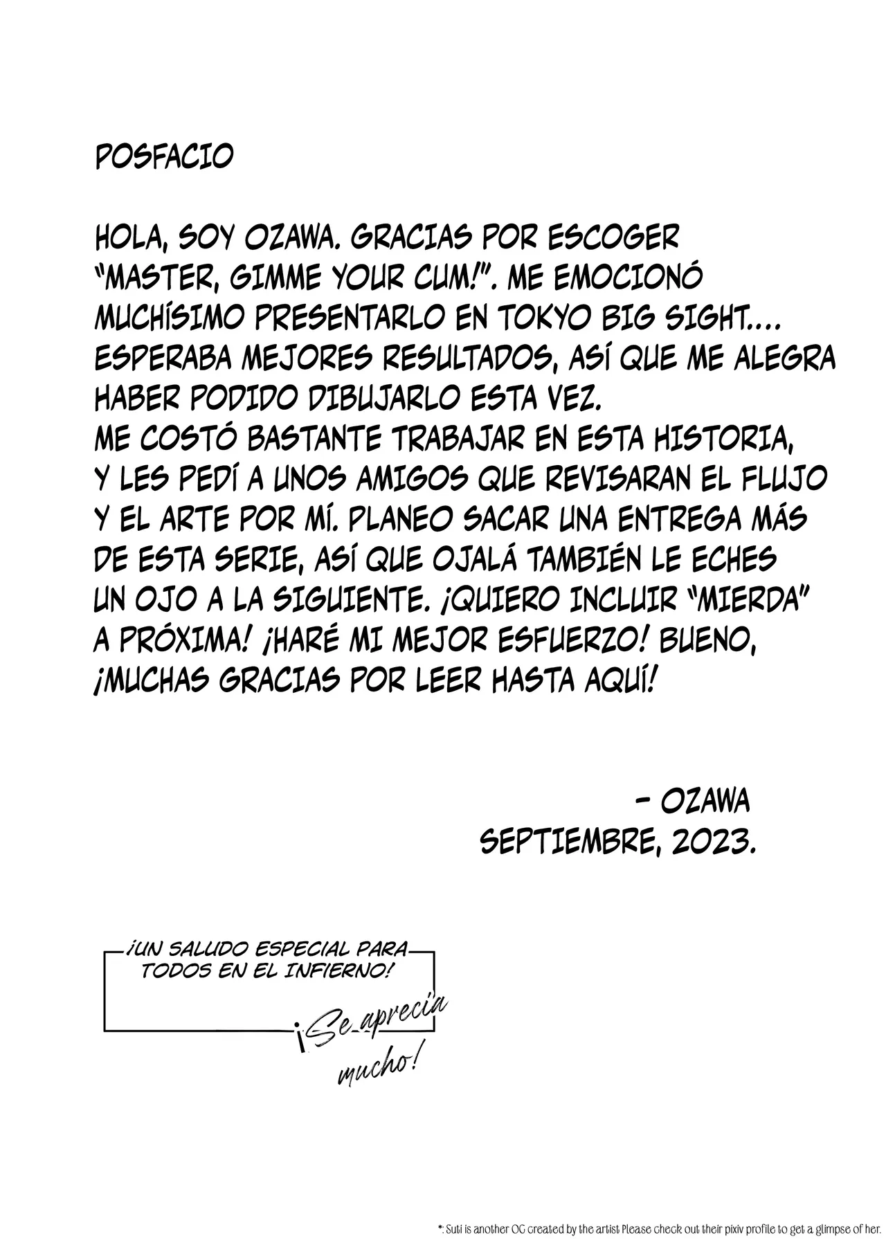 [Tsuna Ozawa (Ozawa)] Aruji-sama Se~Shi Choudai!｜¡Maestro, Da~me tu Semen! [SPANISH] [SCAN FANSUBZERO] [DECENSORED] [DIGITAL] imagen número 29