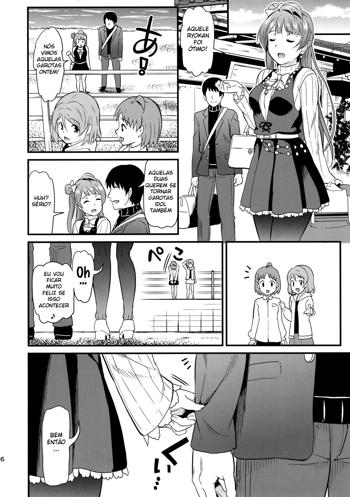 (C91) [Dai 6 Kichi (Kichirock)] Kotori to Trouble Travel (Love Live!) [Portuguese-BR] image number 34