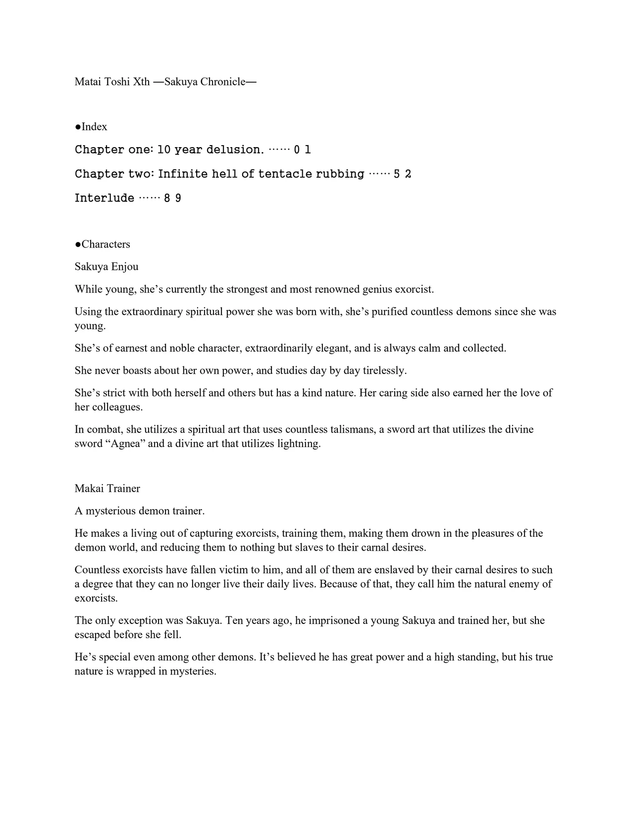 [Kuroi Miyako (Rindou, Kuroi Hiroki)] Matai Toshi Xth Sakuya Chronicle [English] [Digital] 이미지 번호 15