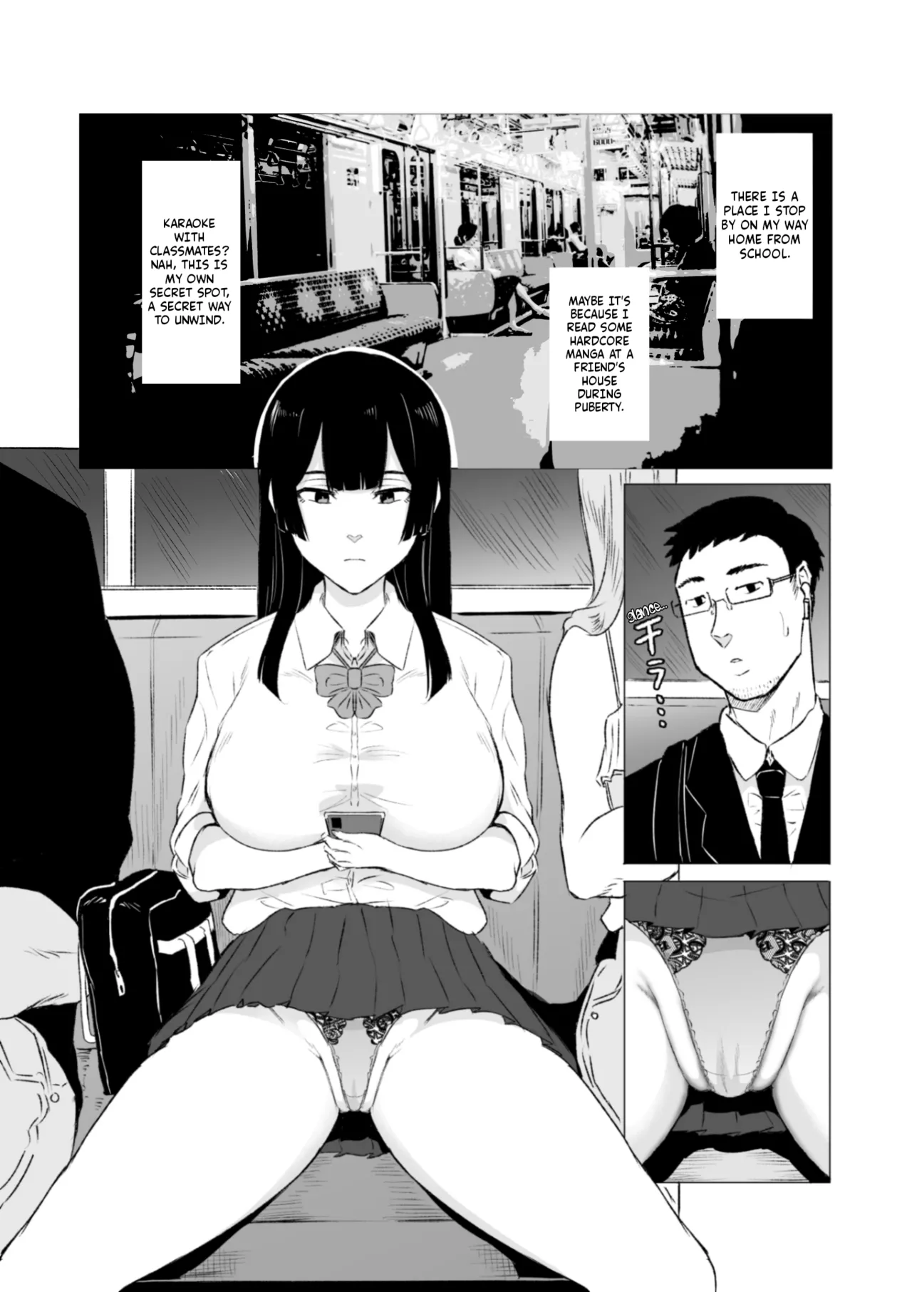 [HIDARIkiki (Kizuki Rei)] Kyou no Seiheki Fella Chuudoku JK Zenpen | Crazy Sexual Fetish: Fellatio-Addicted High School Girl - Part 1 [English] 画像番号 2