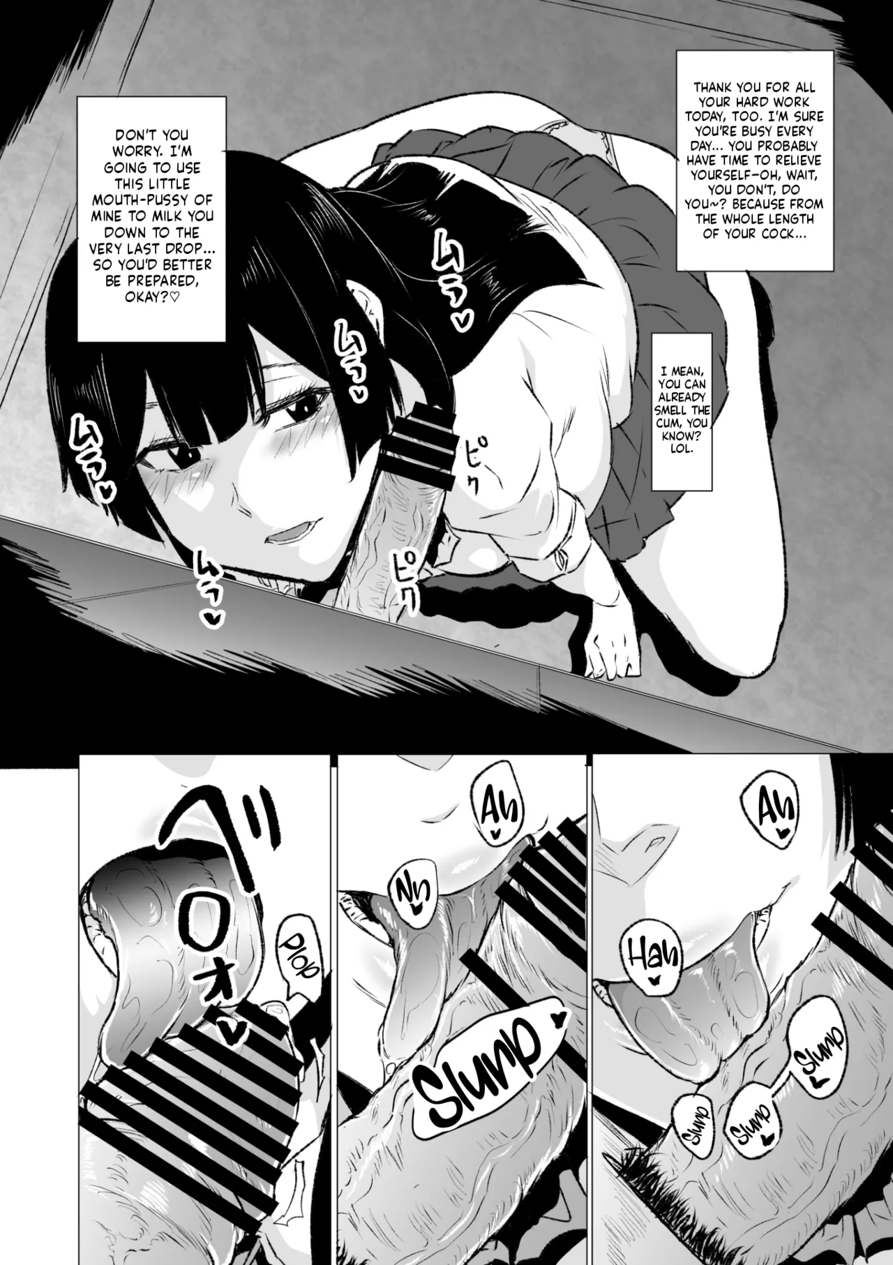 [HIDARIkiki (Kizuki Rei)] Kyou no Seiheki Fella Chuudoku JK Zenpen | Crazy Sexual Fetish: Fellatio-Addicted High School Girl - Part 1 [English] 画像番号 6