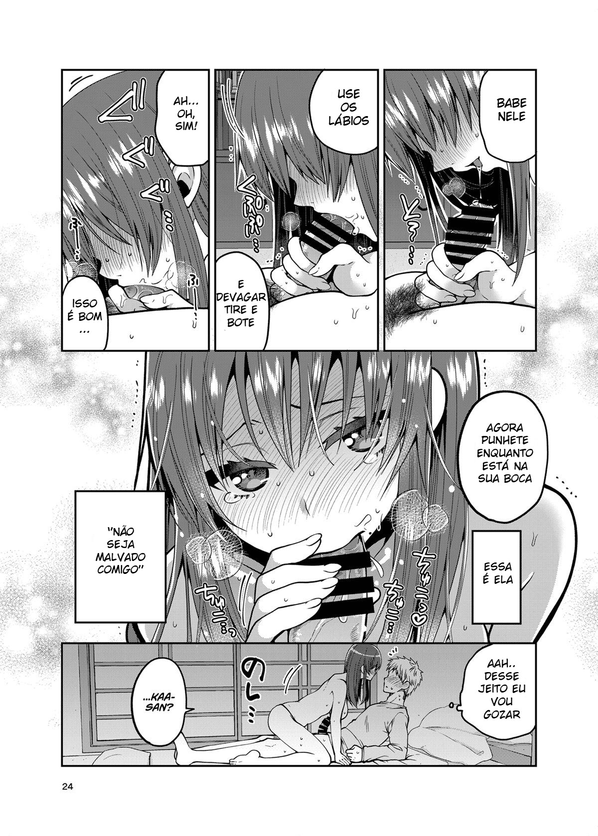 [ErotIs (Narita Koh)] Kaa-san to Issho 2 [Portuguese-BR] [Digital] 图片编号 24