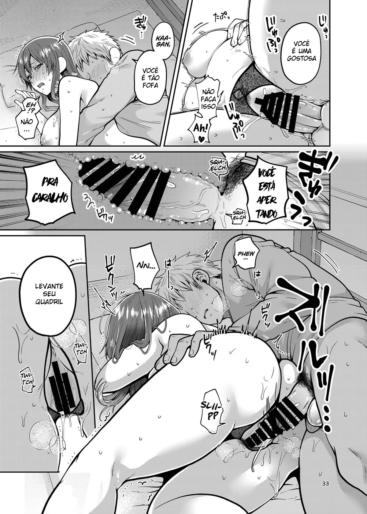 [ErotIs (Narita Koh)] Kaa-san to Issho 2 [Portuguese-BR] [Digital] 图片编号 33