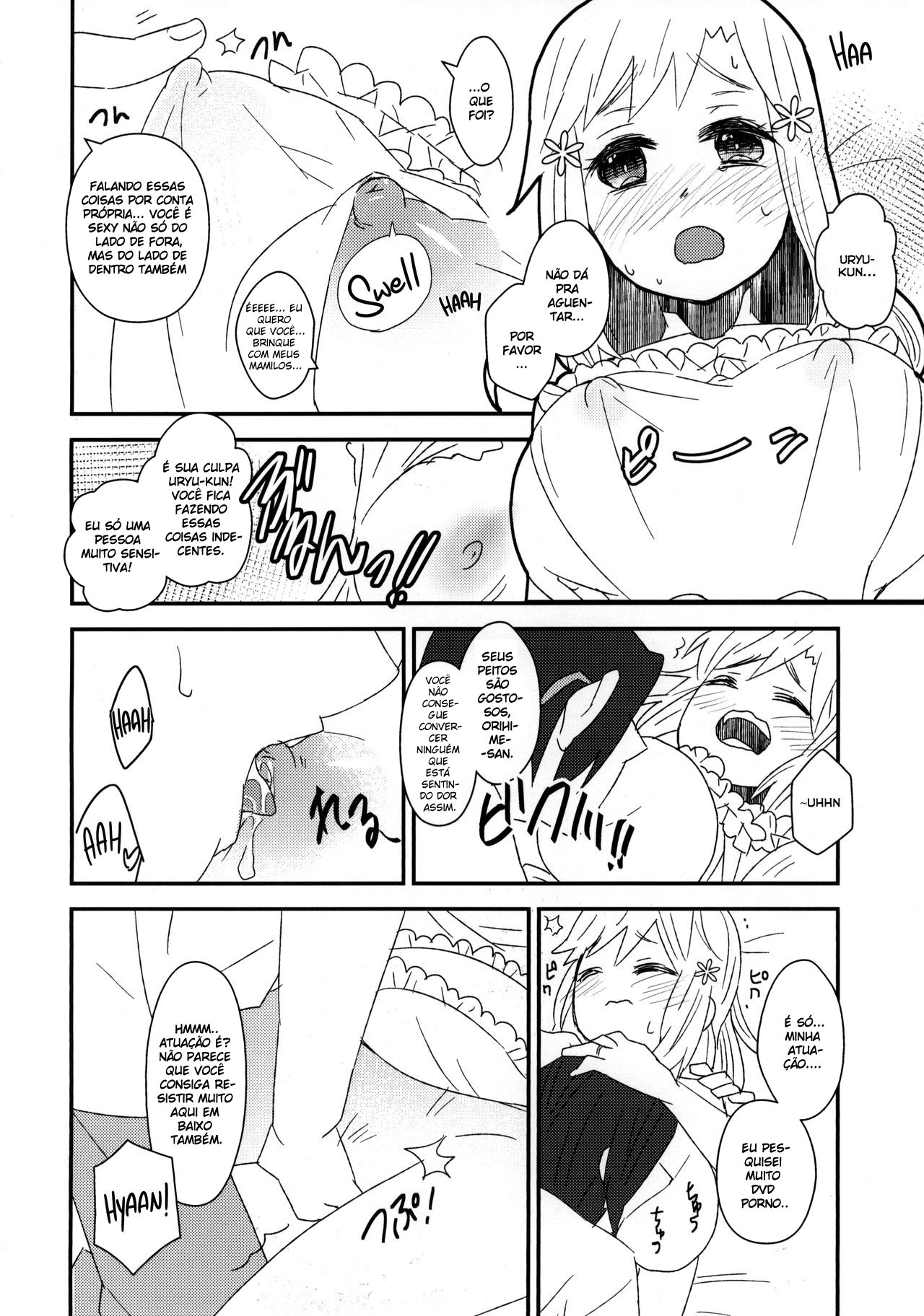 (C91) [Saishuuheiki Megane (Uniuni Usagi)] ReMarriage (Bleach) [Portuguese-BR] image number 8