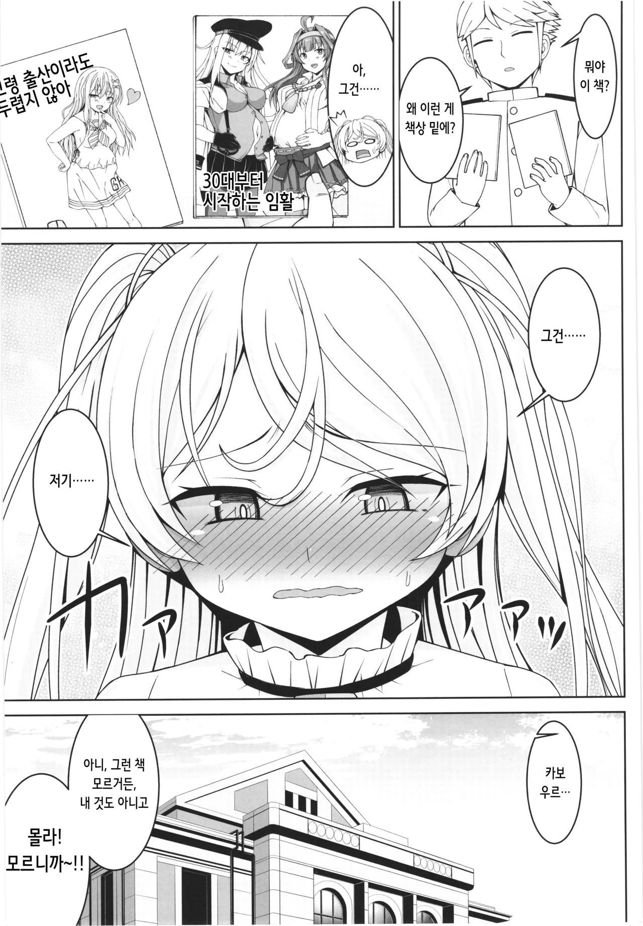 [Sirotaruto (Kamiba Kotaru)(shirozaki karu)] Cavour chan to icharabubotebaraecchi site sonomama kodomo wo unde morau hon | 카보우르쨩과 꽁냥러브 임신배섹스하고 그대로 아기를 낳게하는 책 [Korean] image number 41