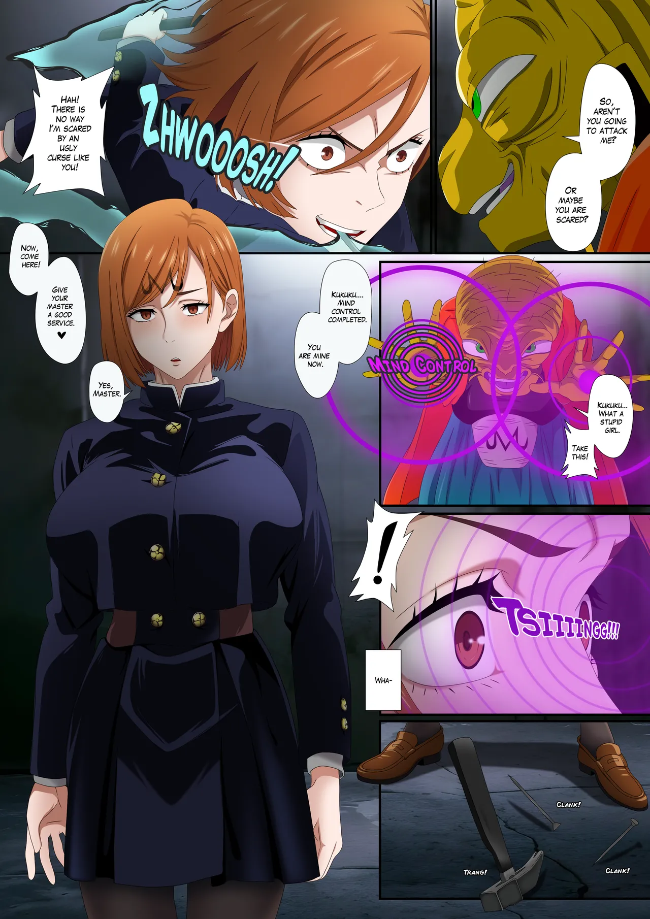 [Naraku No Nimotsu] Badidi x Nobara FullColor Version [CrossOver Doujin Commission] [Uncensored] (Jujutsu Kaisen x Dragon Ball Z) 图片编号 1