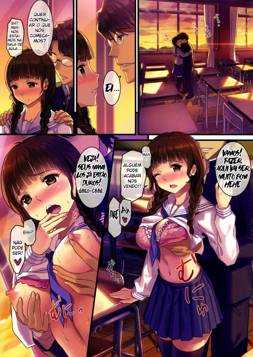 (C80) [Dai 6 Kichi (Kichirock)] Nako Life (Hanasaku Iroha) [Portuguese-BR] 6eme image