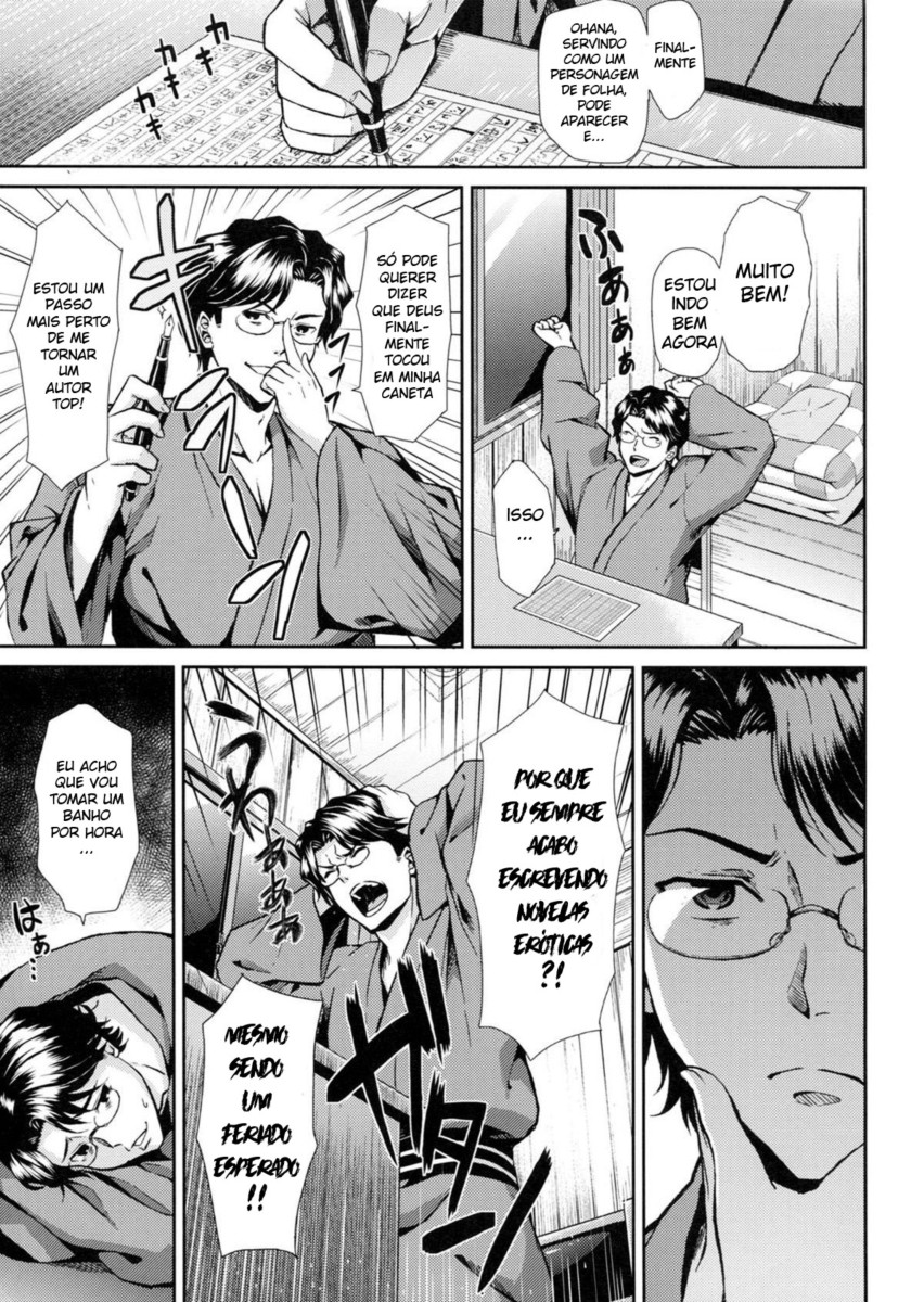 (C80) [Dai 6 Kichi (Kichirock)] Nako Life (Hanasaku Iroha) [Portuguese-BR] 10eme image