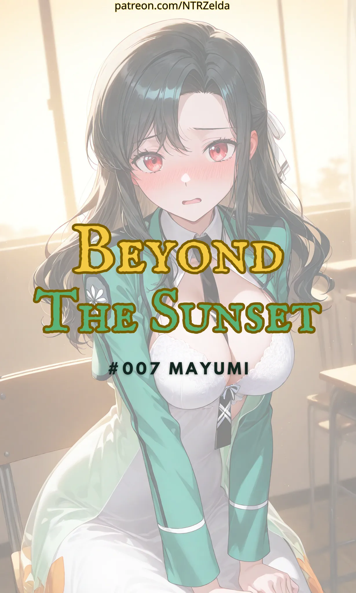 [ntrzelda] [English] Beyond the Sunset｜#007 Mayumi [AI Generated] 图片编号 1