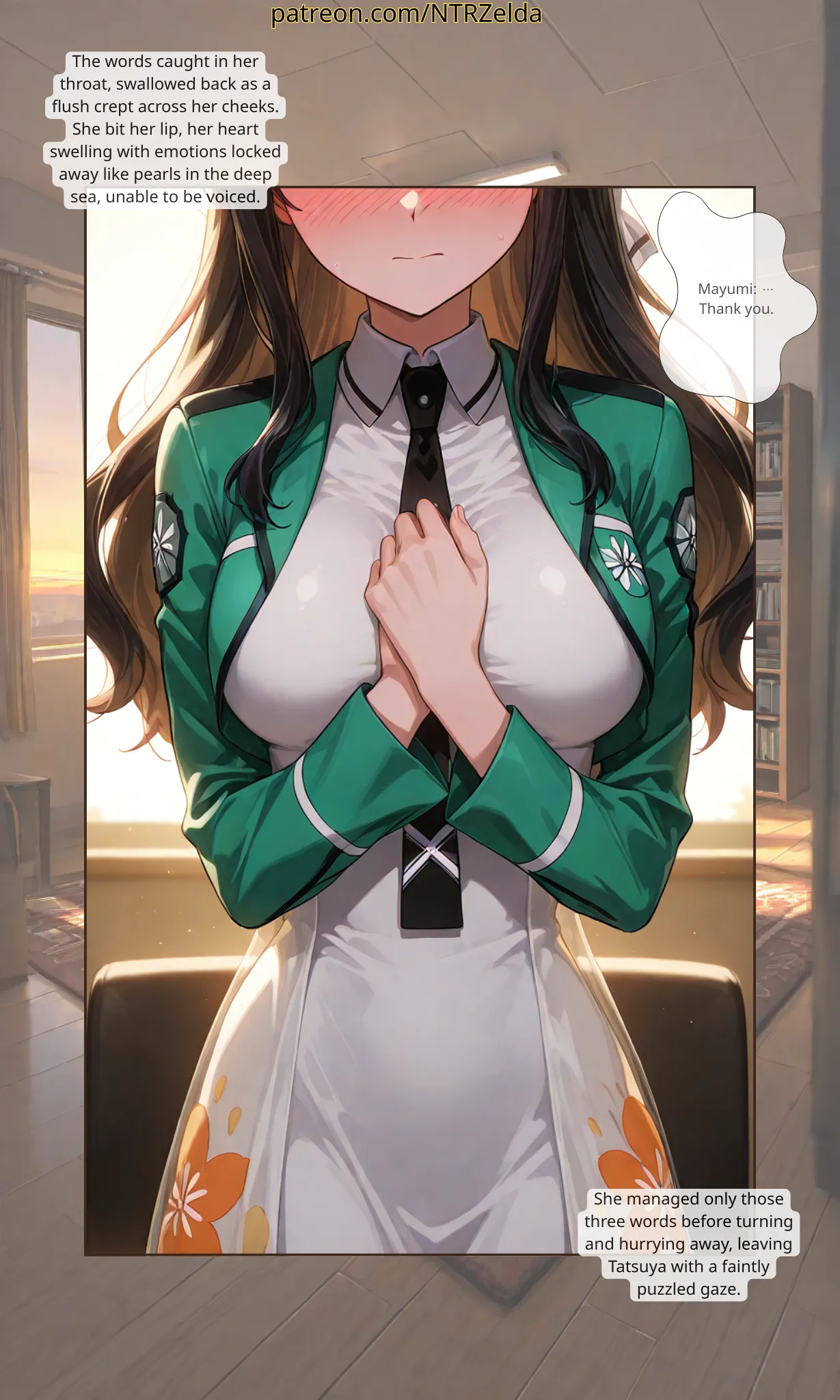 [ntrzelda] [English] Beyond the Sunset｜#007 Mayumi [AI Generated] 图片编号 3