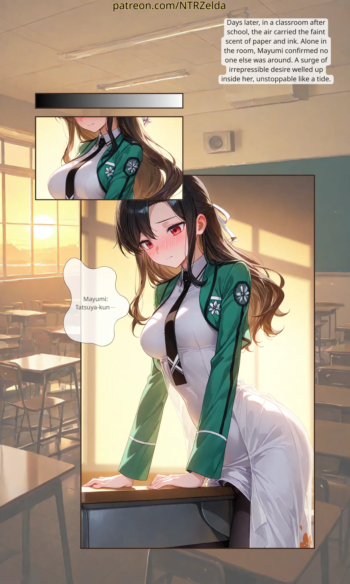 [ntrzelda] [English] Beyond the Sunset｜#007 Mayumi [AI Generated] 图片编号 4