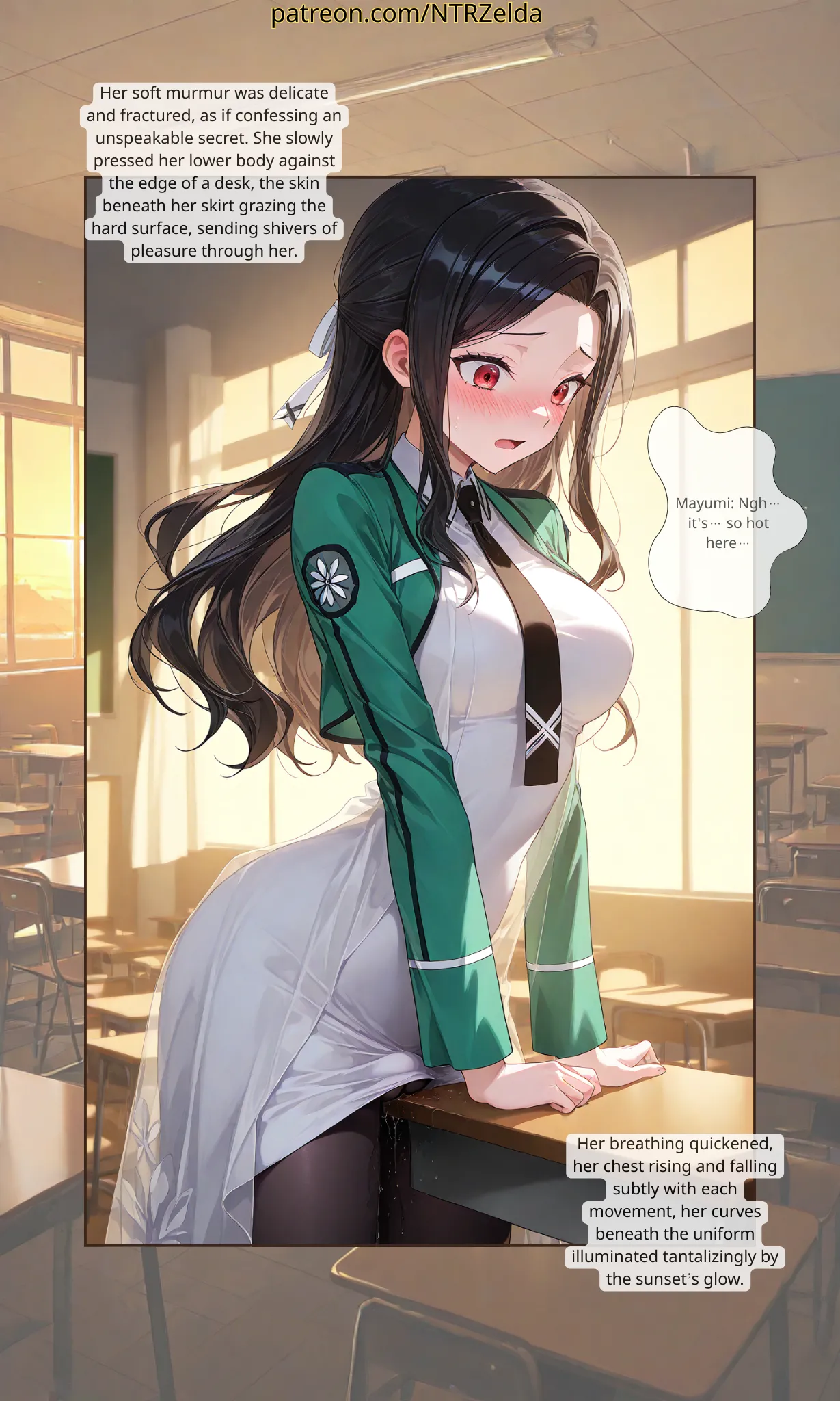 [ntrzelda] [English] Beyond the Sunset｜#007 Mayumi [AI Generated] 图片编号 5