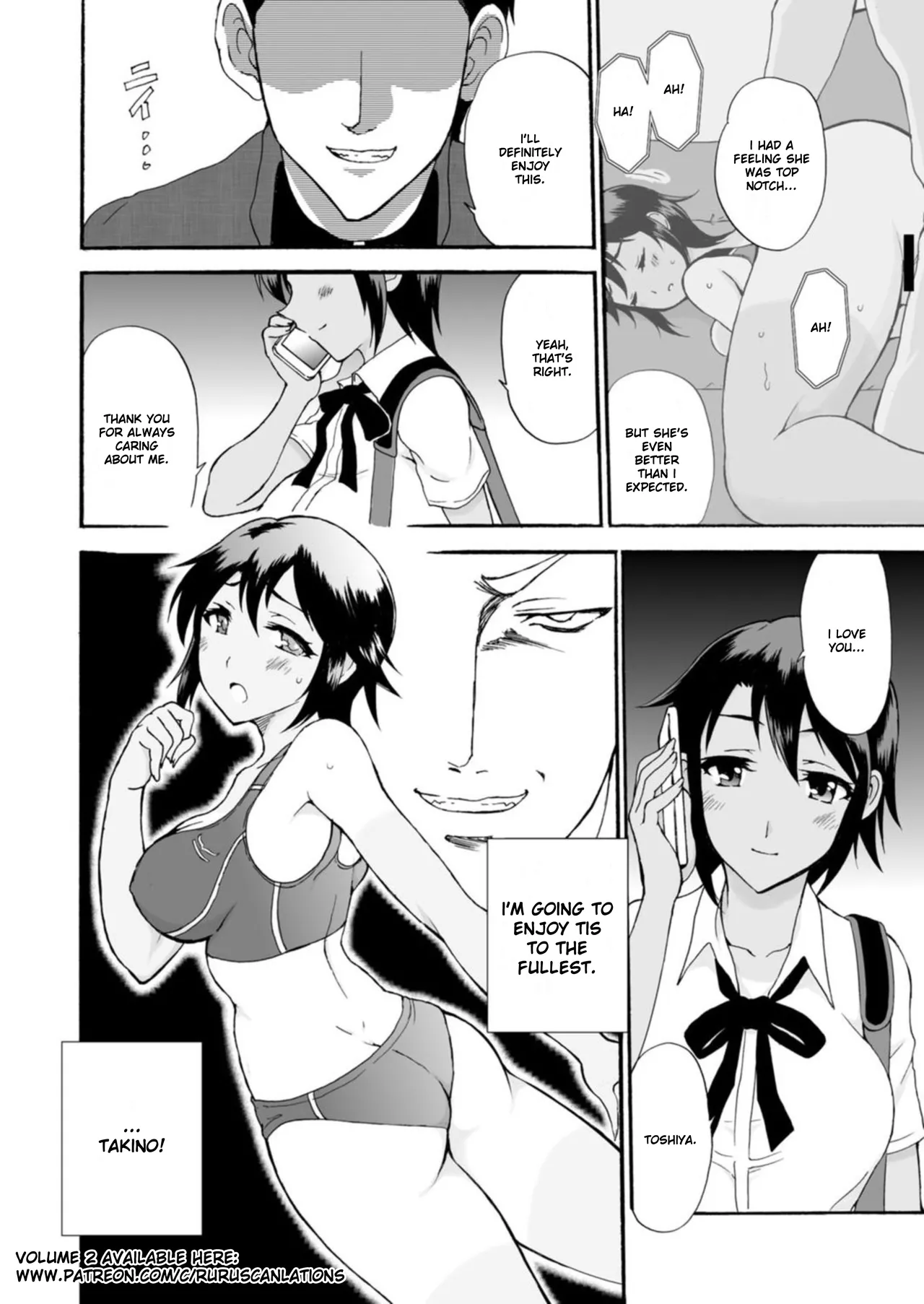 [Otumaru] Netorare Zettyoushidou ~Rkujou Joshi wa Hakudaku ni Somaru~ [R18 Ban] Chapter 1 [English] [Ruru Scanlations] numero di immagine  26