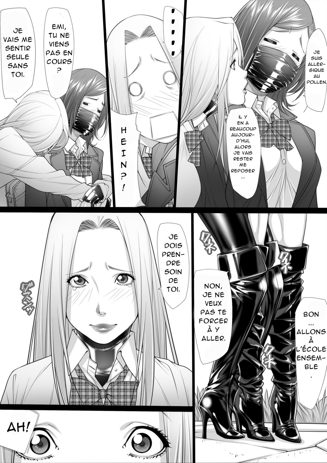 [Kudamono Monogatari (Kuroishi Ringo)] Konkou 03 (Digital) [French] image number 3