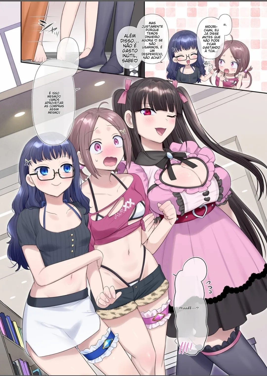 [Hairu Nukemichi (Hiiragi Popura)] Mugen Seiki Exphantom Season 3 ~Subete o Ubawareru Kibou no Mahou Shoujo~ Zenpen [Portuguese-BR] (TR-228) numero di immagine  18