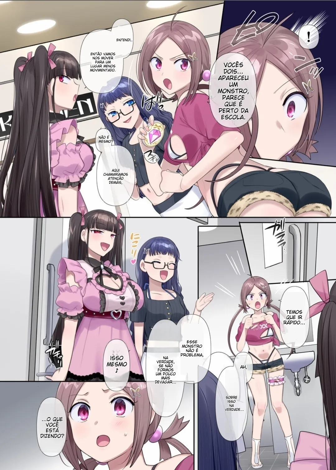 [Hairu Nukemichi (Hiiragi Popura)] Mugen Seiki Exphantom Season 3 ~Subete o Ubawareru Kibou no Mahou Shoujo~ Zenpen [Portuguese-BR] (TR-228) numero di immagine  21