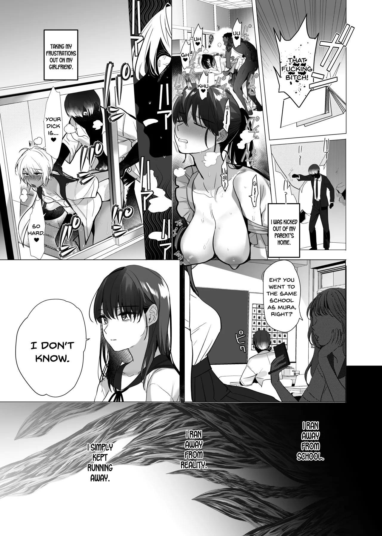 [ROUTE1 (Taira Tsukune)] Boku ga Seishori Pet ni Ochiru Made - Iinari Gal to NTR Gal to [English] [SDTLs] [Digital] 42eme image