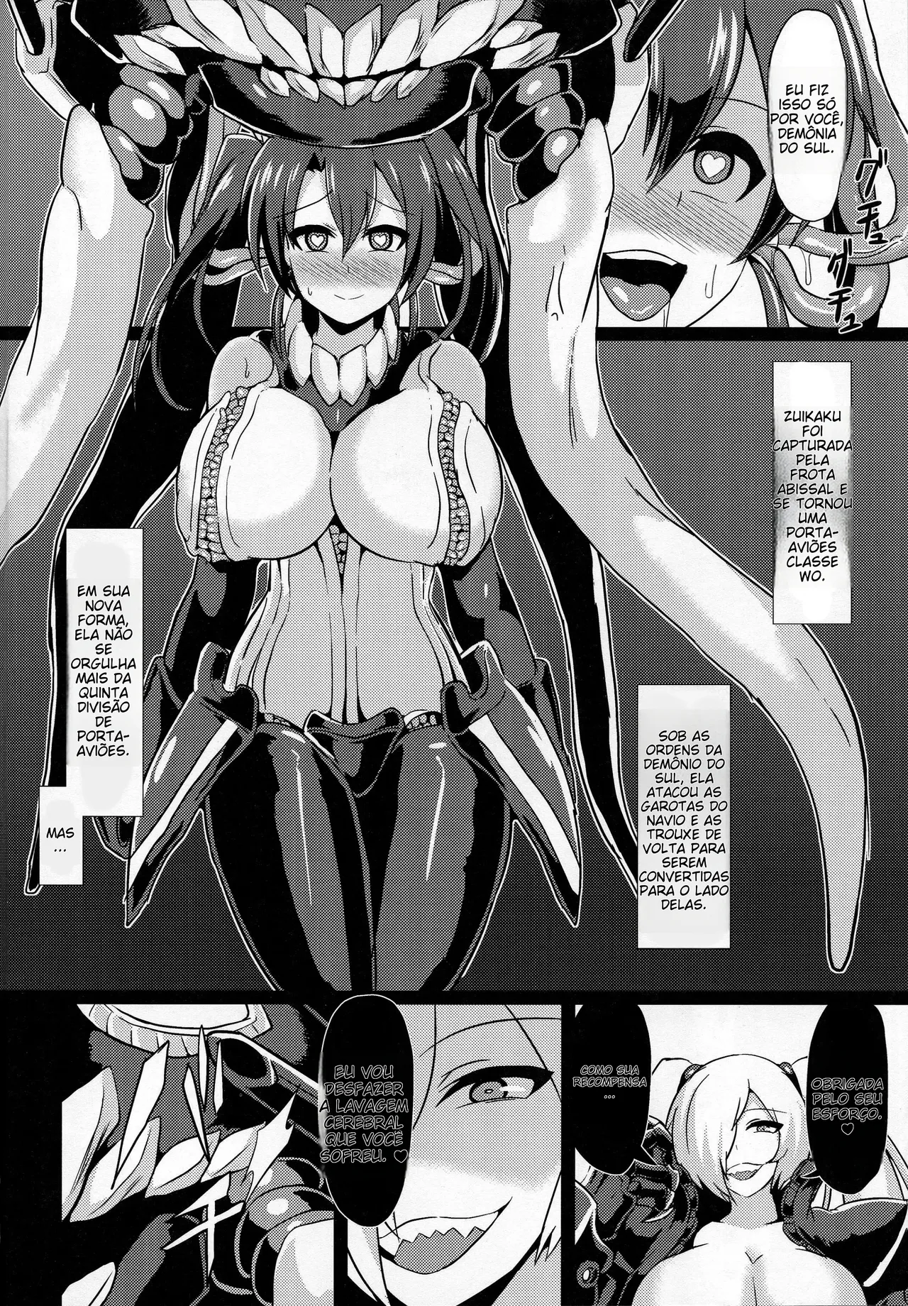 (COMIC1☆10) [Ikameshi Shokudou (Ikameshi)] Shinshoku -Dai Nisou- (Kantai Collection -KanColle-) [Portuguese-BR] [TR-233] image number 3