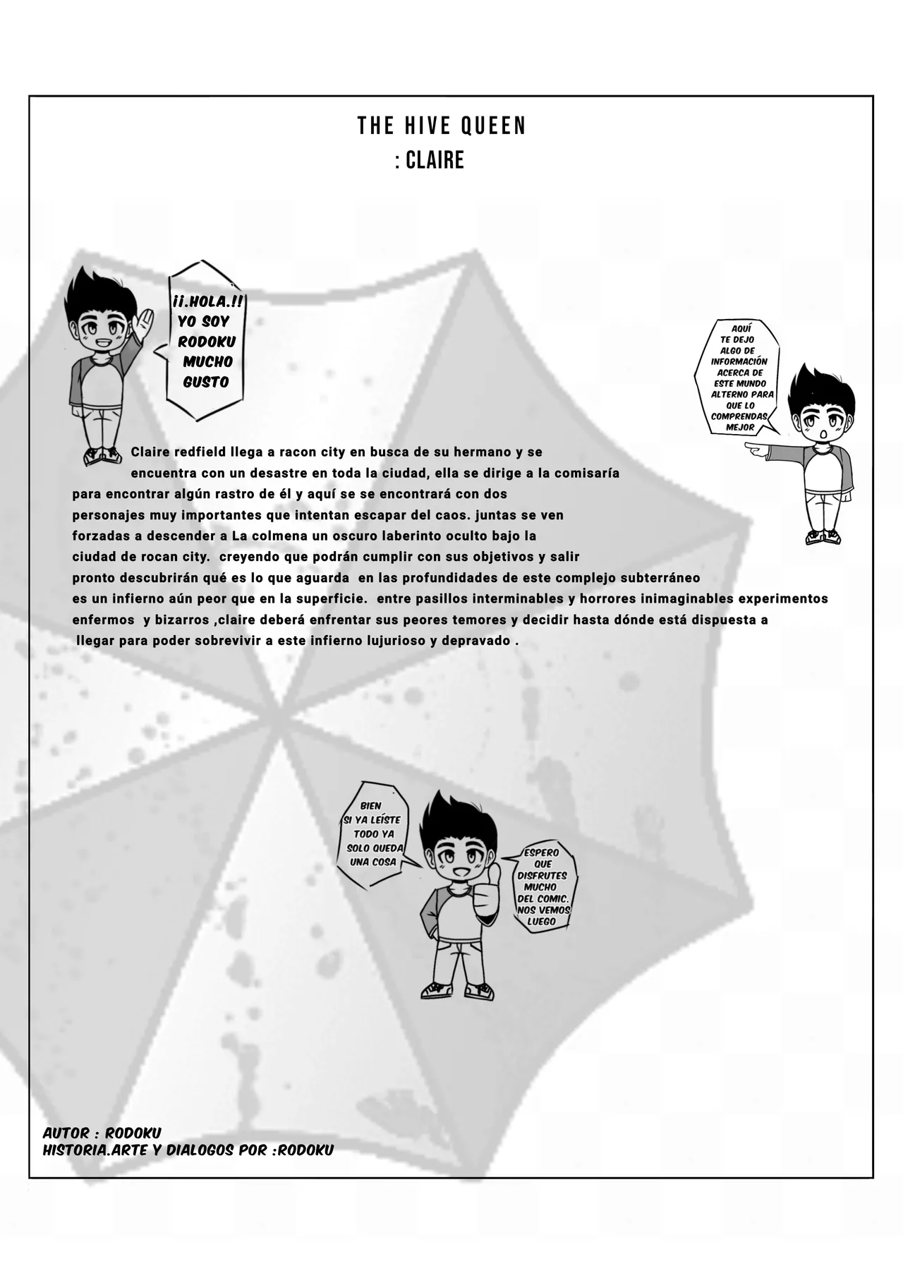 Resident evil the hive queen vol 1 bye rodoku изображение № 3