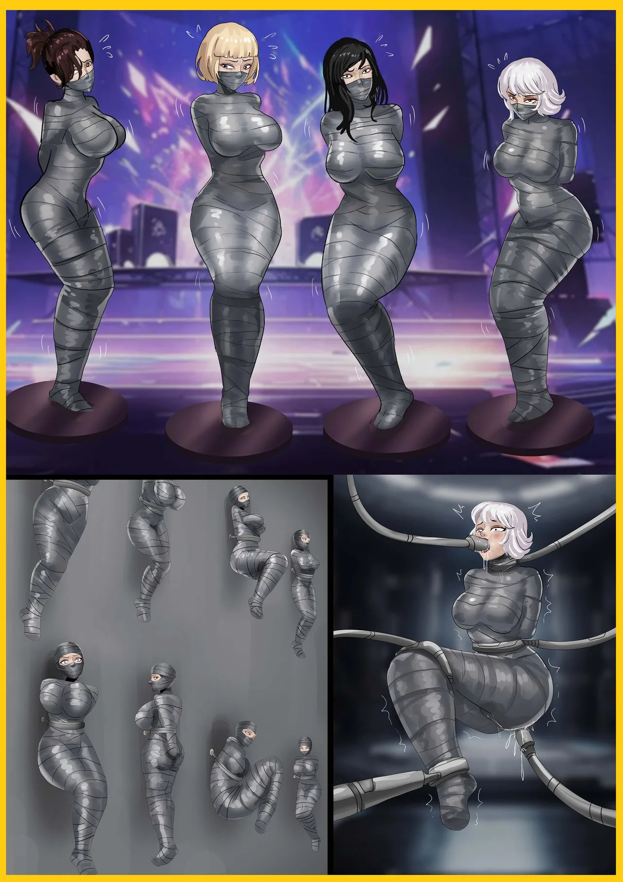 [King]超模女团被绑架成木乃伊02-身陷魔窟 изображение № 1